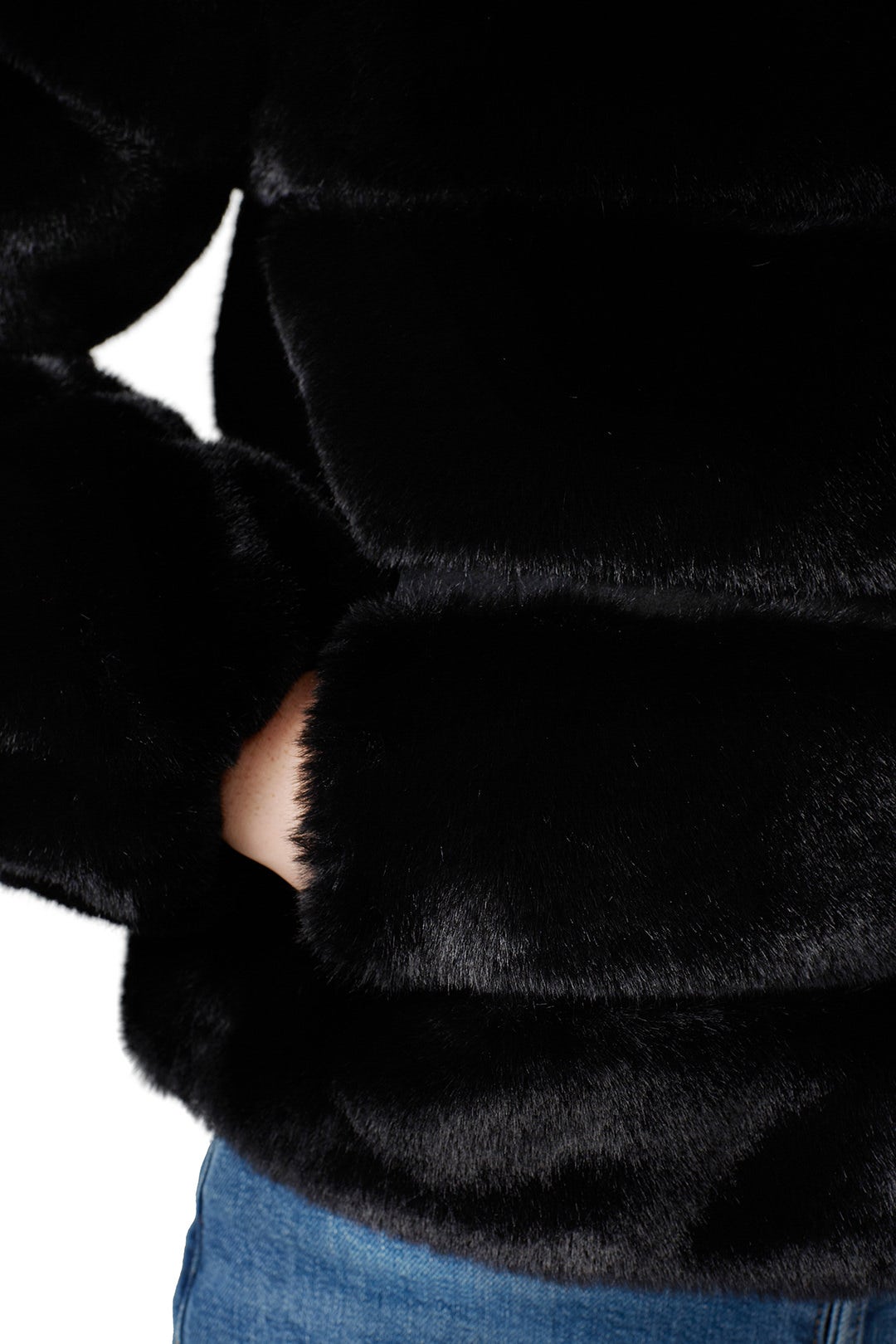 Jodi Faux Fur Bomber by Generation Love 3