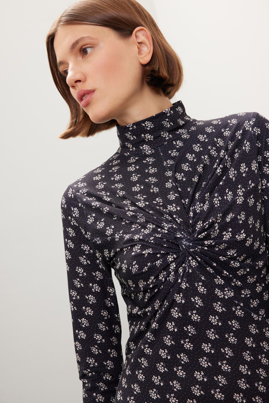 Embroidered Ruched Dress by Sea New York | Rent the Runway