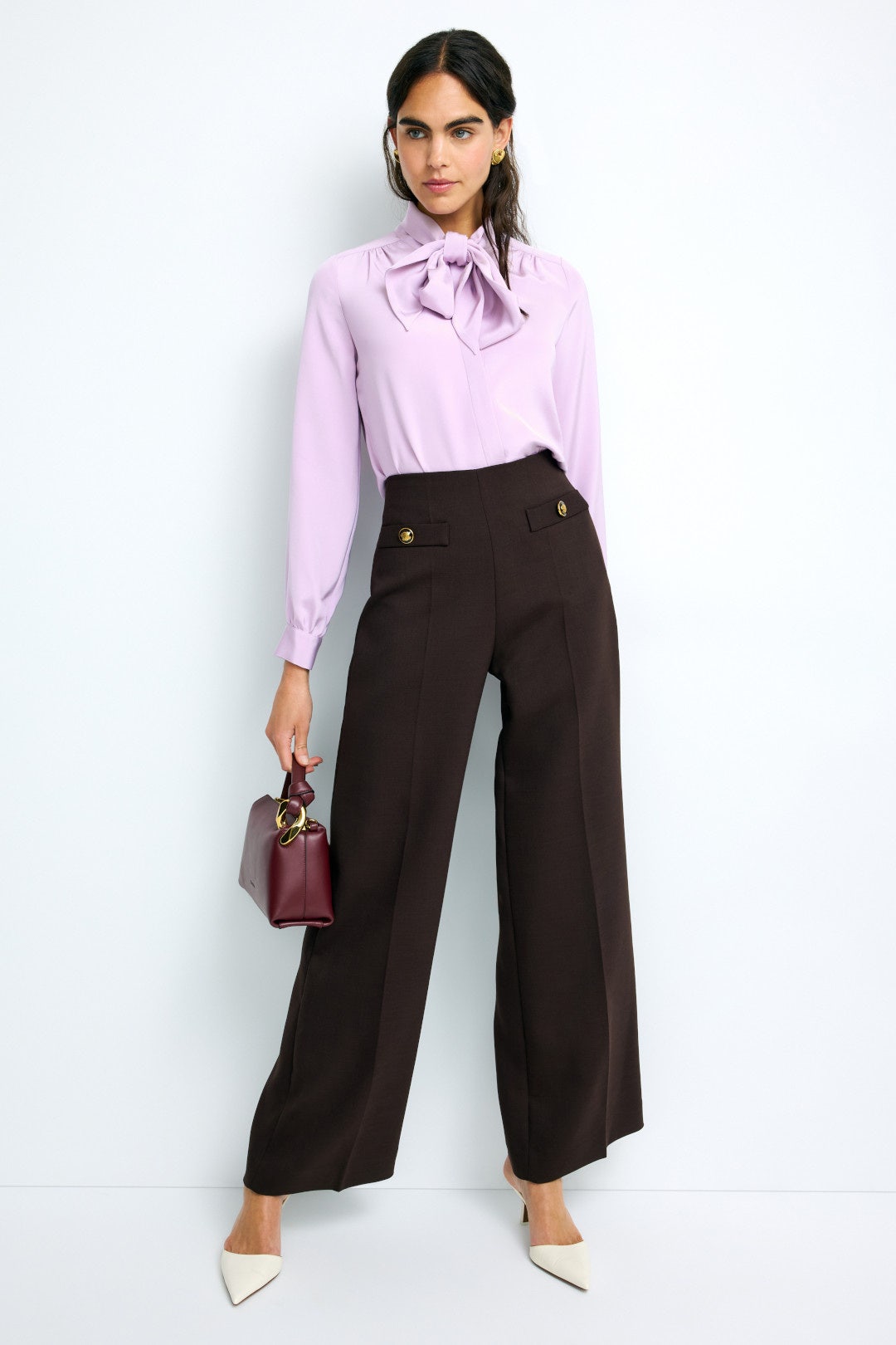 Tie-Neck Blouse by Ann Mashburn 3