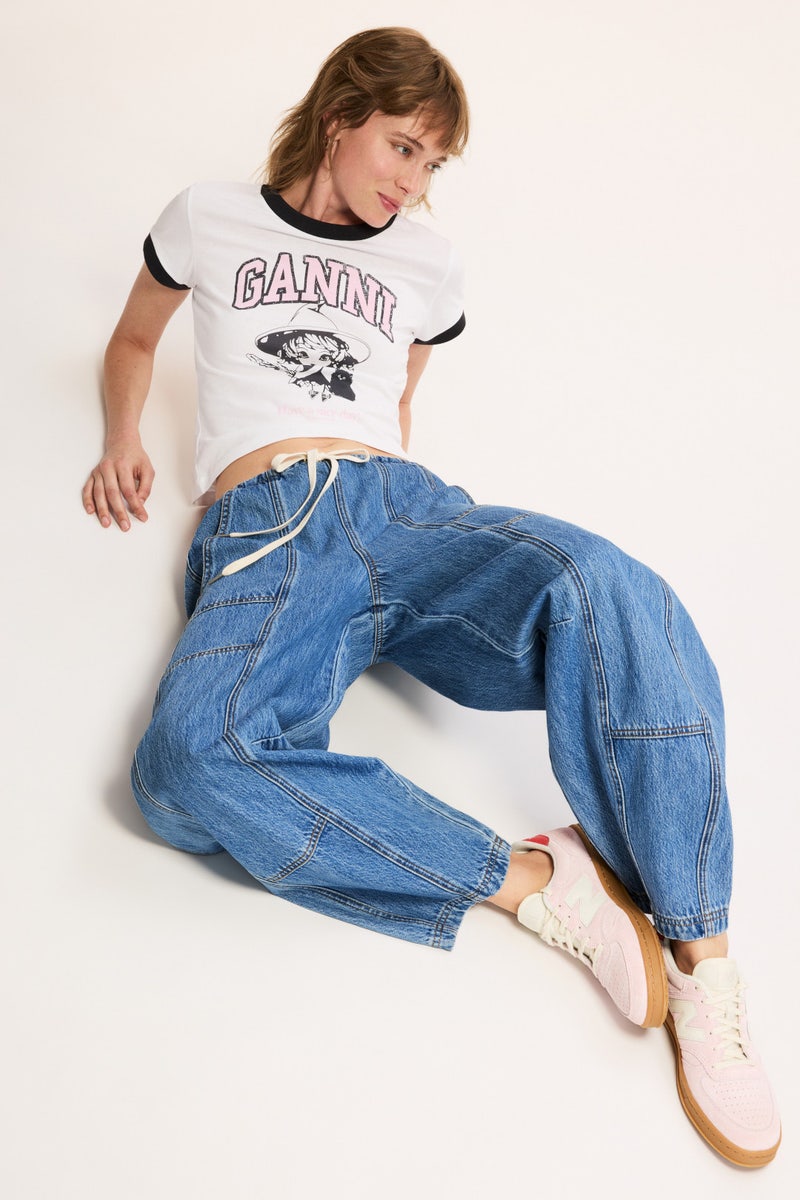 Drawstring Barrel Jeans by BLANKNYC - Photo 3