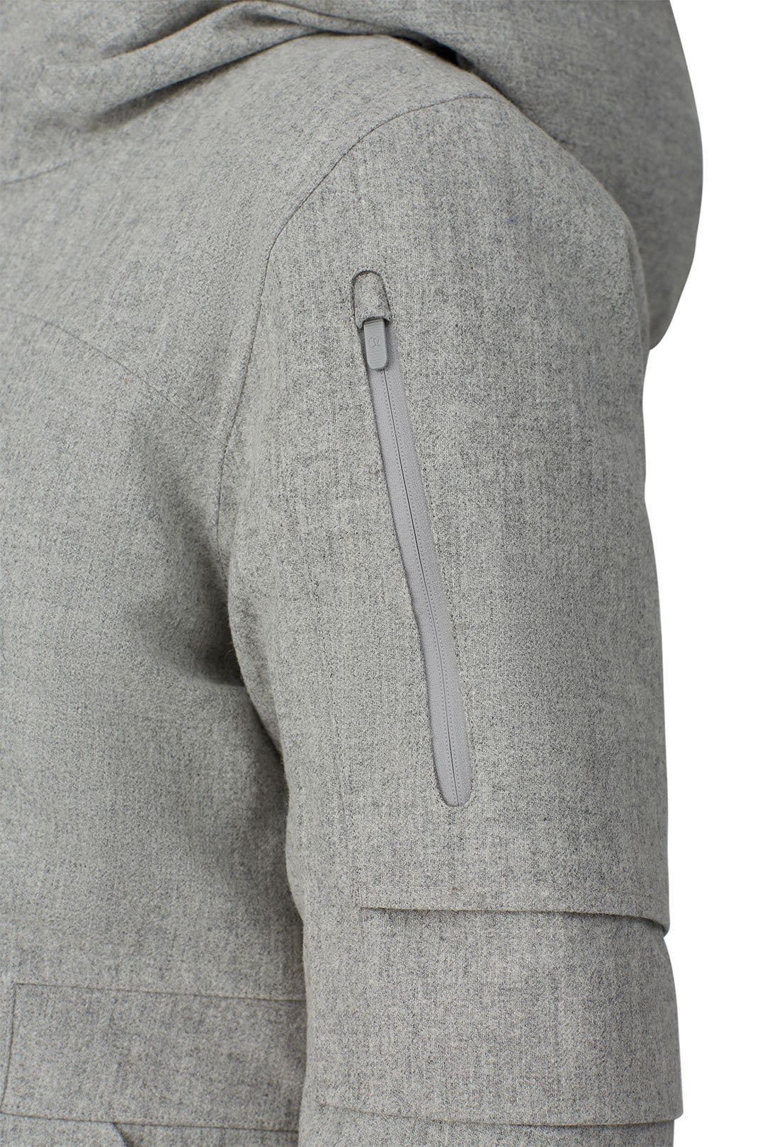 Grey Winter Warrior Parka by Lululemon 3