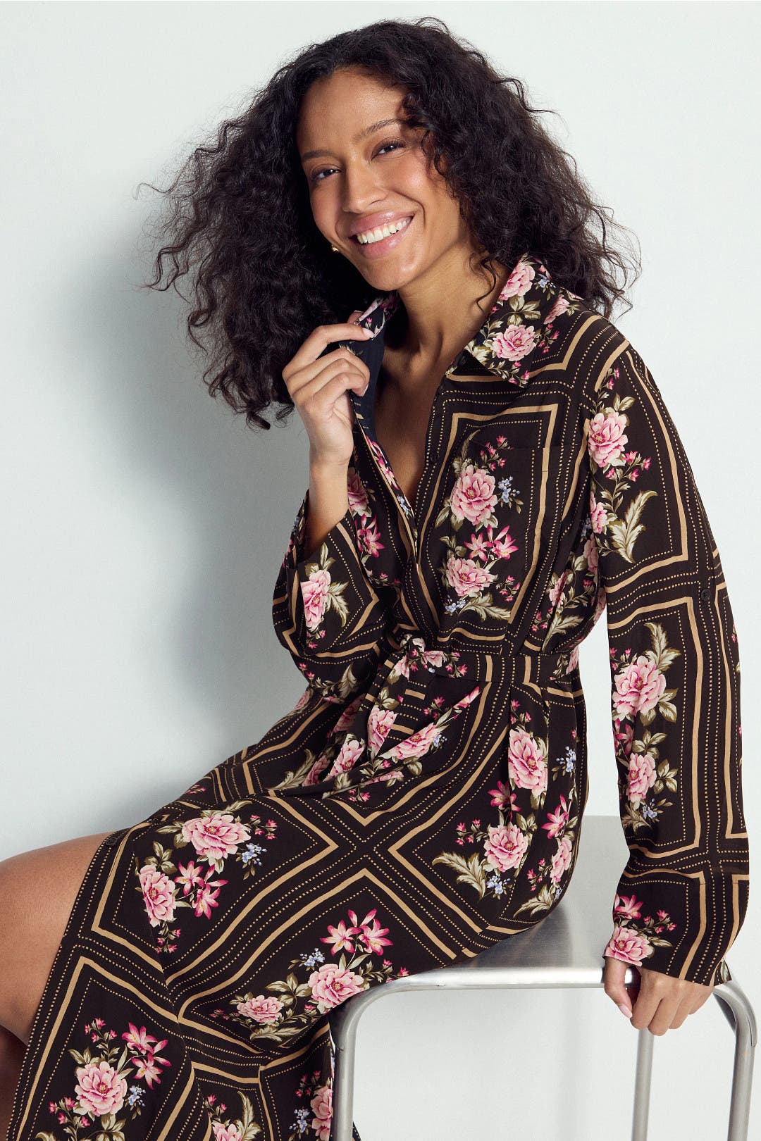 ワンピース Ted Baker Betil Embellished Tunic Dress Ted Baker Betil
