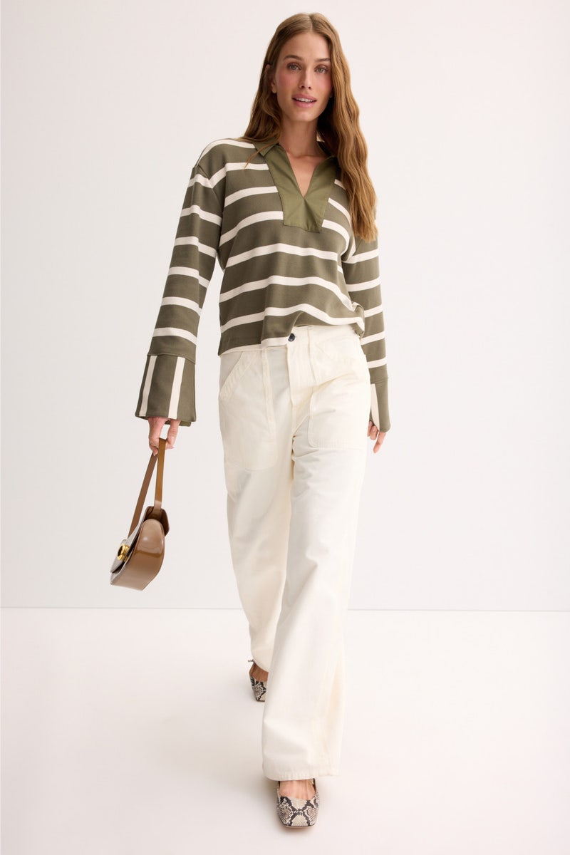 Striped Whitney Top by Tanya Taylor - Photo 3