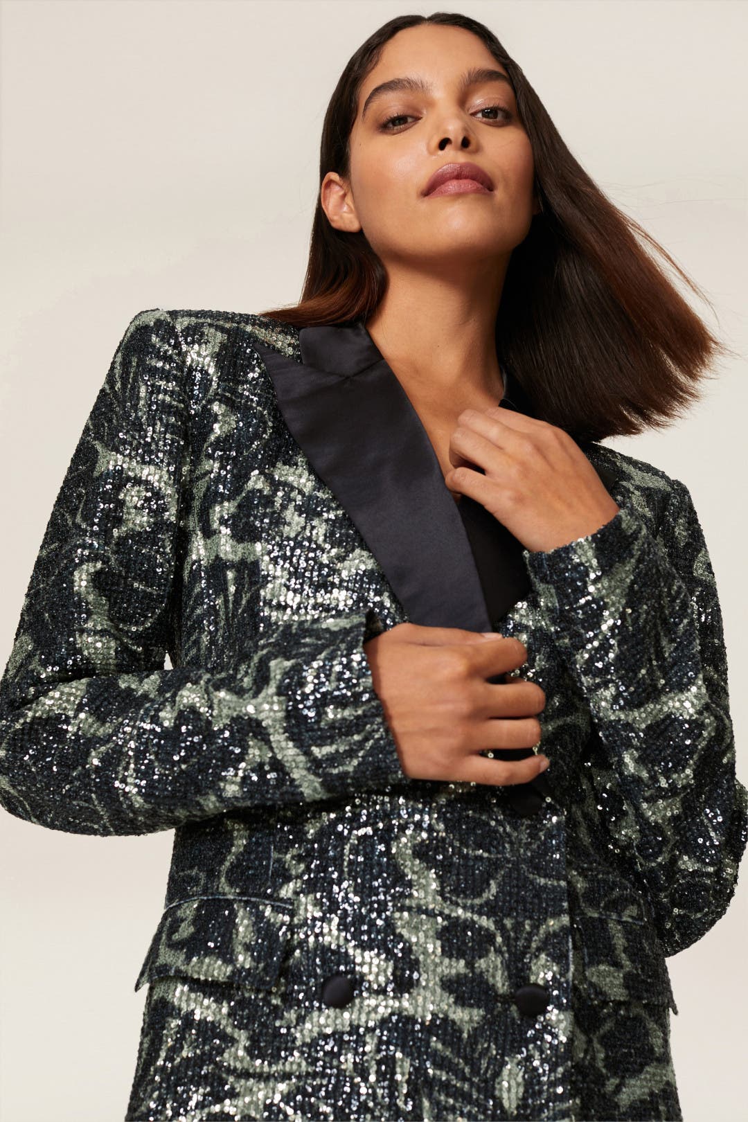 Augustina Sequin Blazer by ROTATE Birger Christensen | Rent