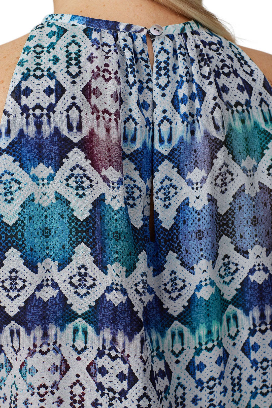 Paris Printed Georgette Mini Dress by Ramy Brook 3