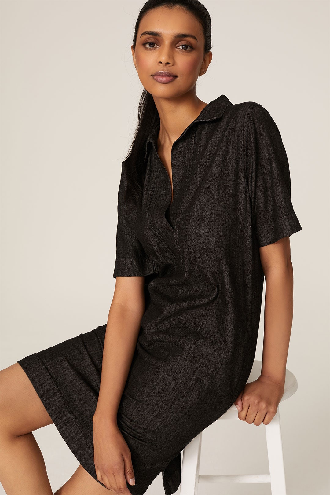 Black Denim Dress by Lauren Ralph Lauren 3