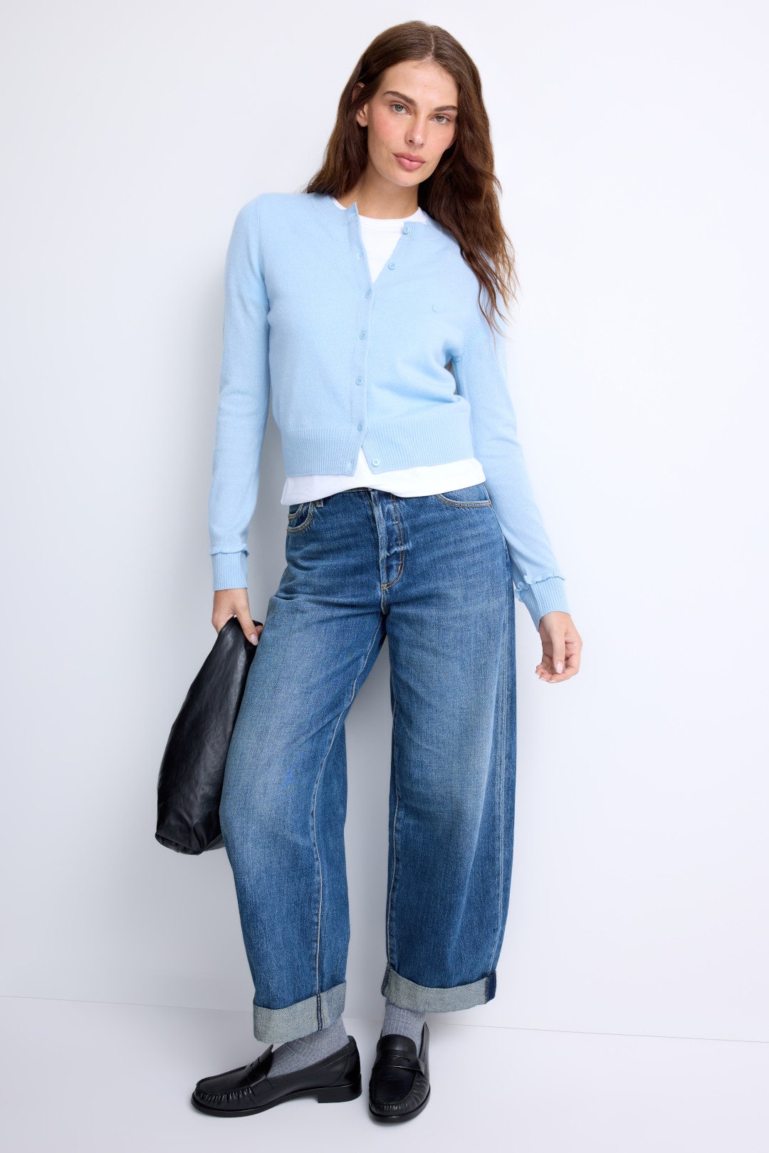 Gigi Barrel Paris Texas Turn Up Jeans by Rolla's 3