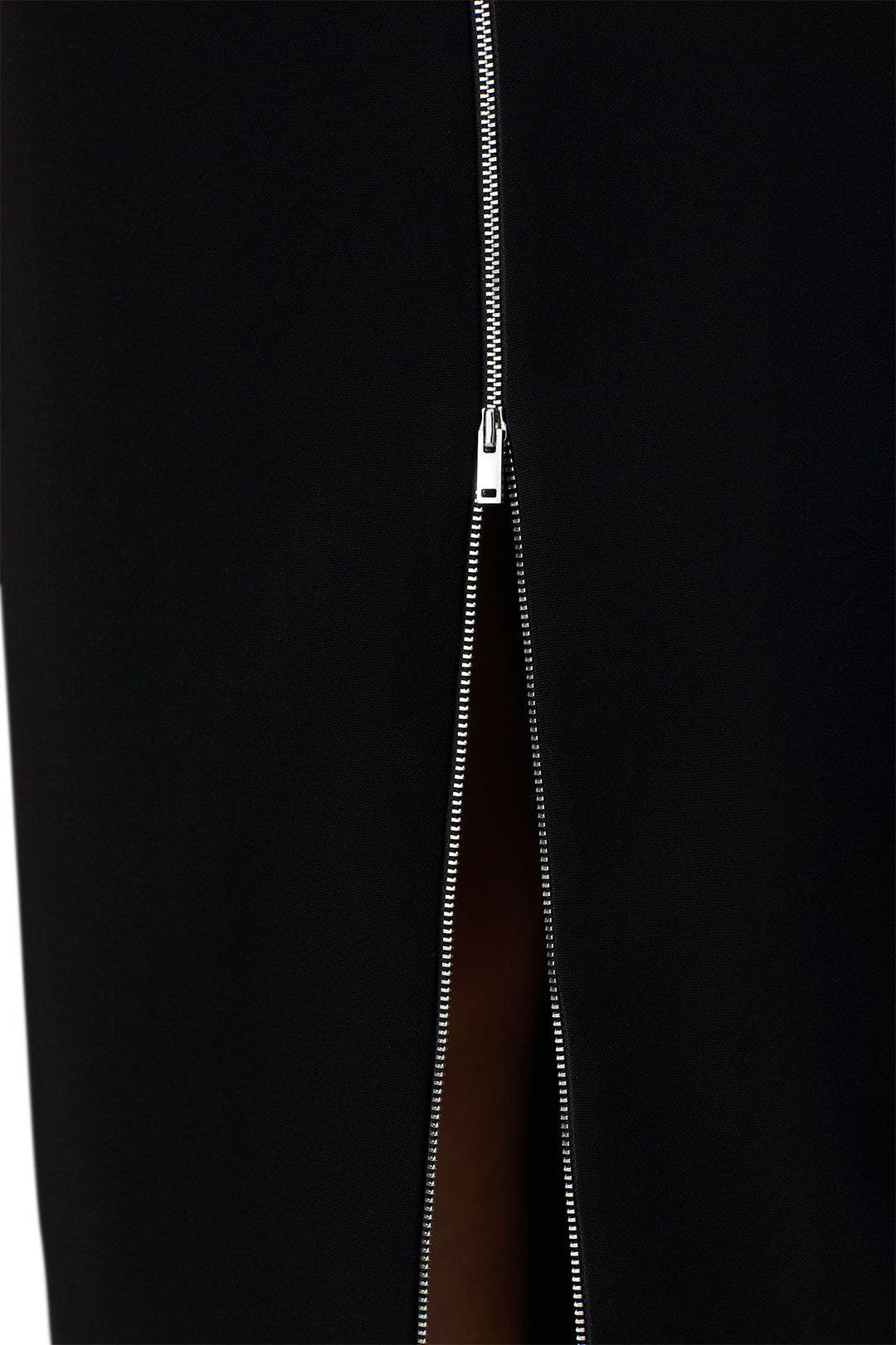 Black Zip Skirt by Theory 3