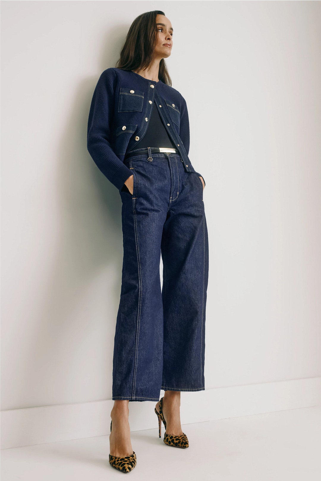 Ryder High Rise Barrel Leg Jeans by Veronica Beard 3