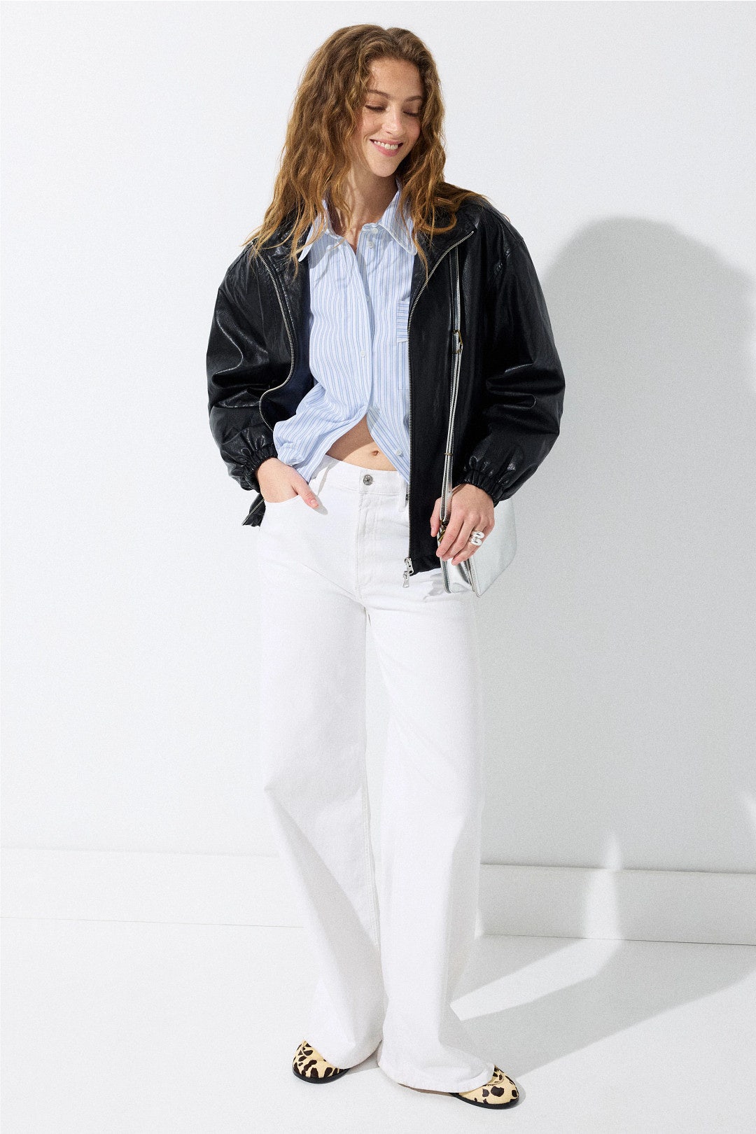 Striped Collared Shirt by Sandro 3