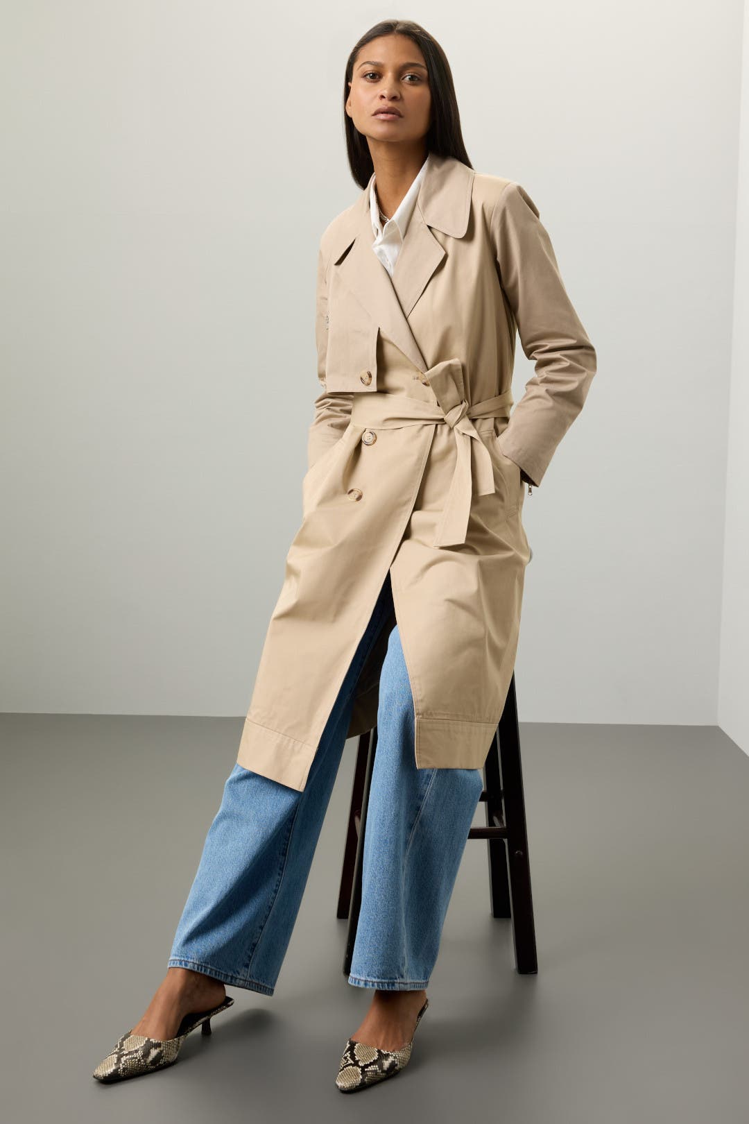 Tan Trench Coat by Samantha Sipos | Rent the Runway