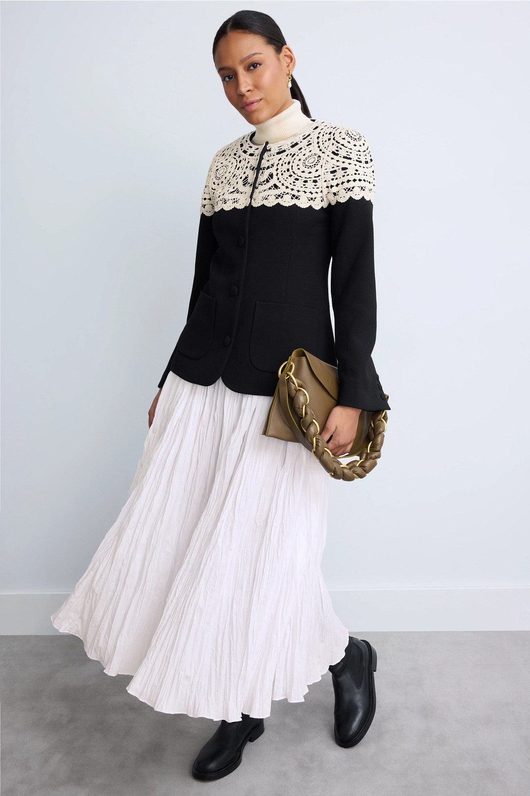 Nara Crochet Jacket by Sea New York 3