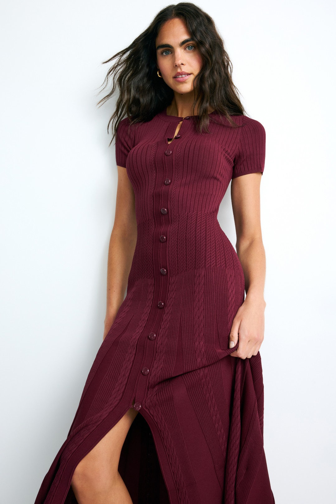 Milla Knit Midi Dress by Sandro 3