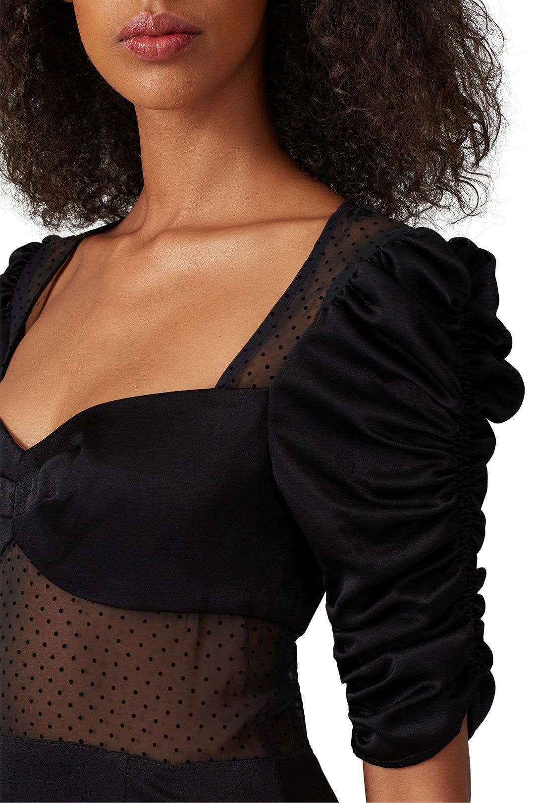 Joanna Satin Dress by Allen Schwartz 3