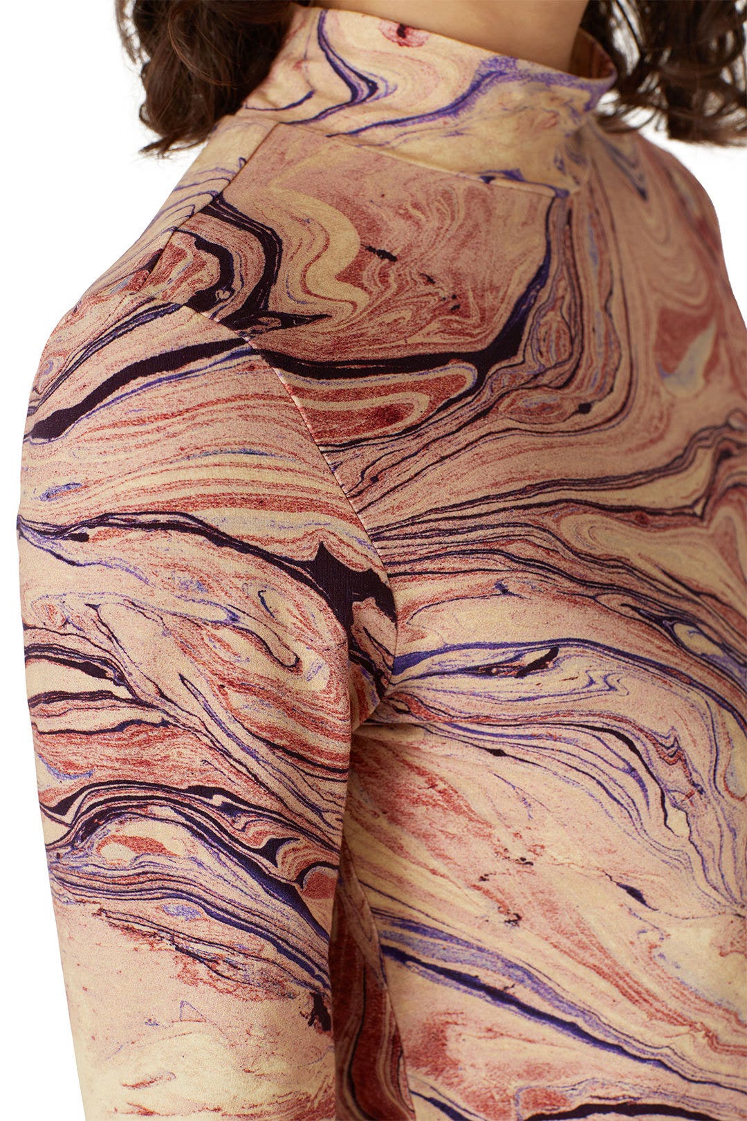 Marble Printed Top by Scotch & Soda 3