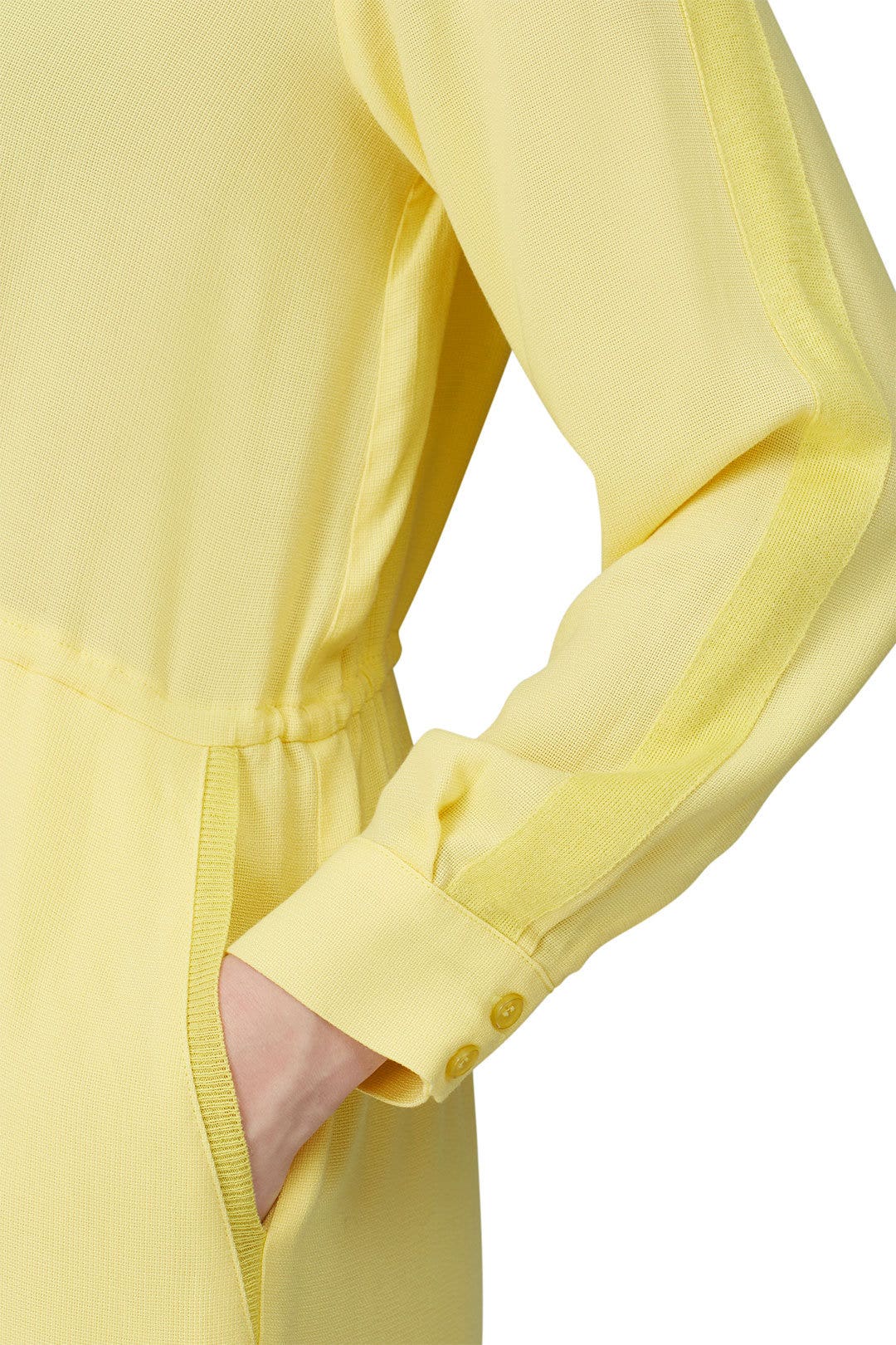 Yellow Shirt Dress by sita murt 3