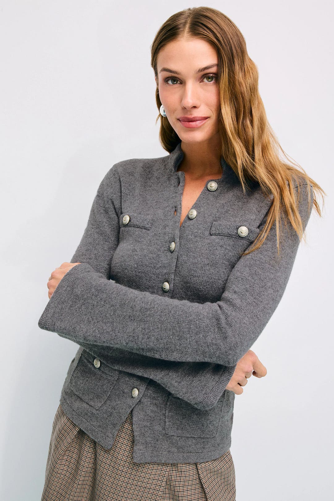 Lucy Mock Neck Cardigan by Zadig & Voltaire | Rent the Runway