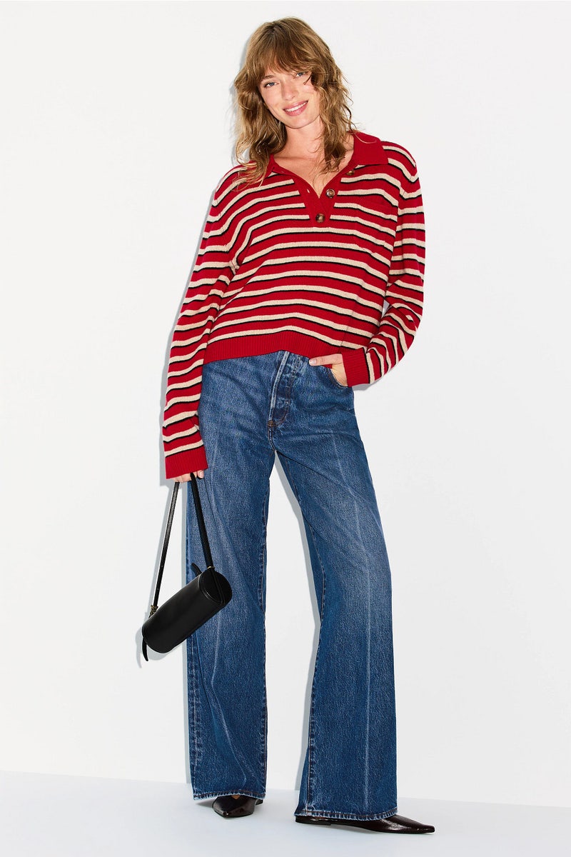 Collegiate Wide Leg Jeans by FRAME - Photo 3