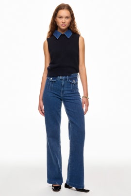 Sandra Low Rise Denim in 15 Years Prague