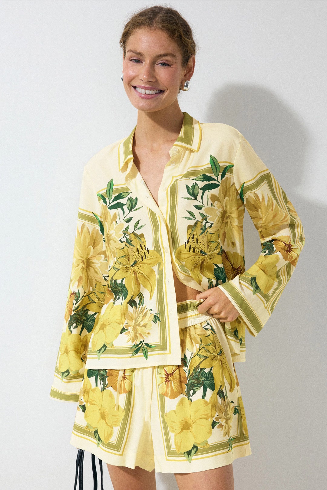 Flowy Drawstring Shorts by Derek Lam 10 Crosby x RTR 3
