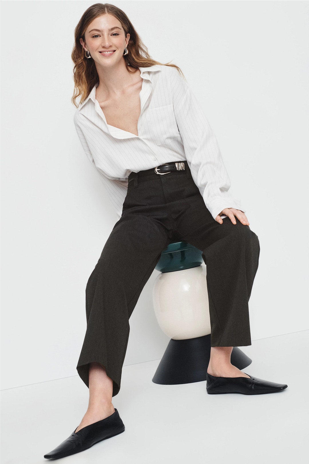 Stevie Barrel Leg Ankle Pants by Fifteen Twenty 3