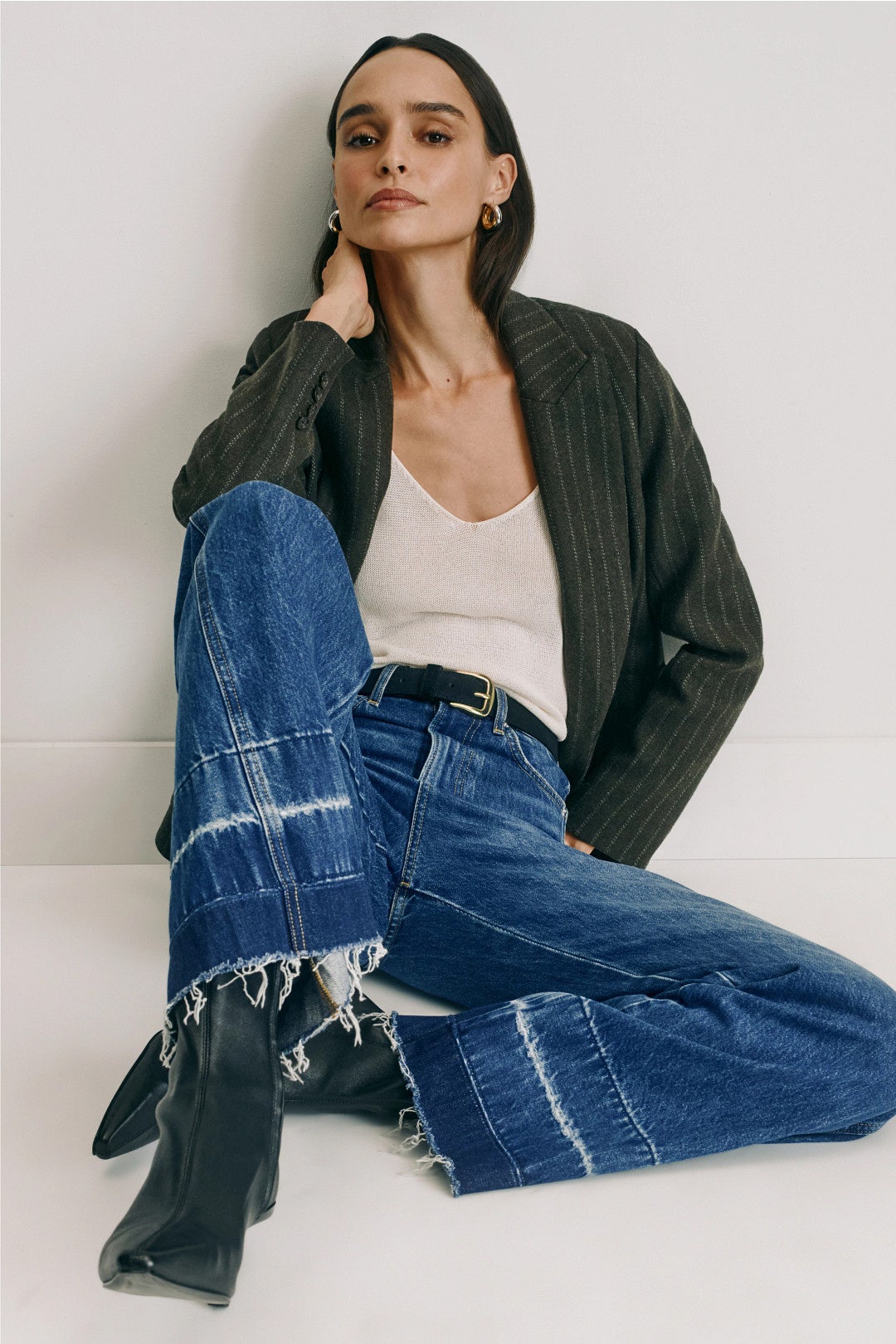 Taylor High Rise Wide Leg Jeans