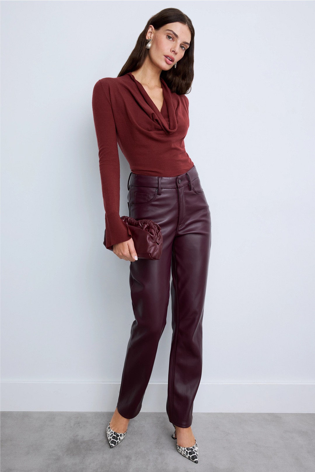 Natia Cowlneck Top by SIMKHAI 3