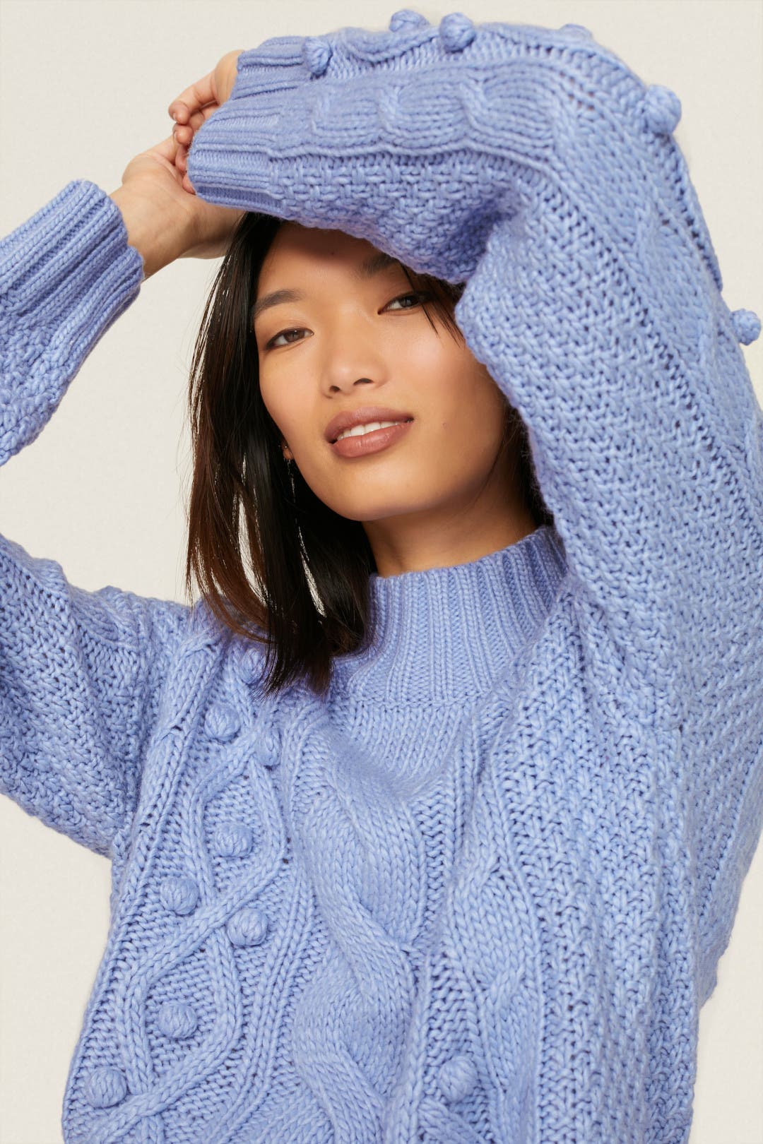 Cream Cable Knit Sweater by Jason Wu x RTR | Rent the Runway