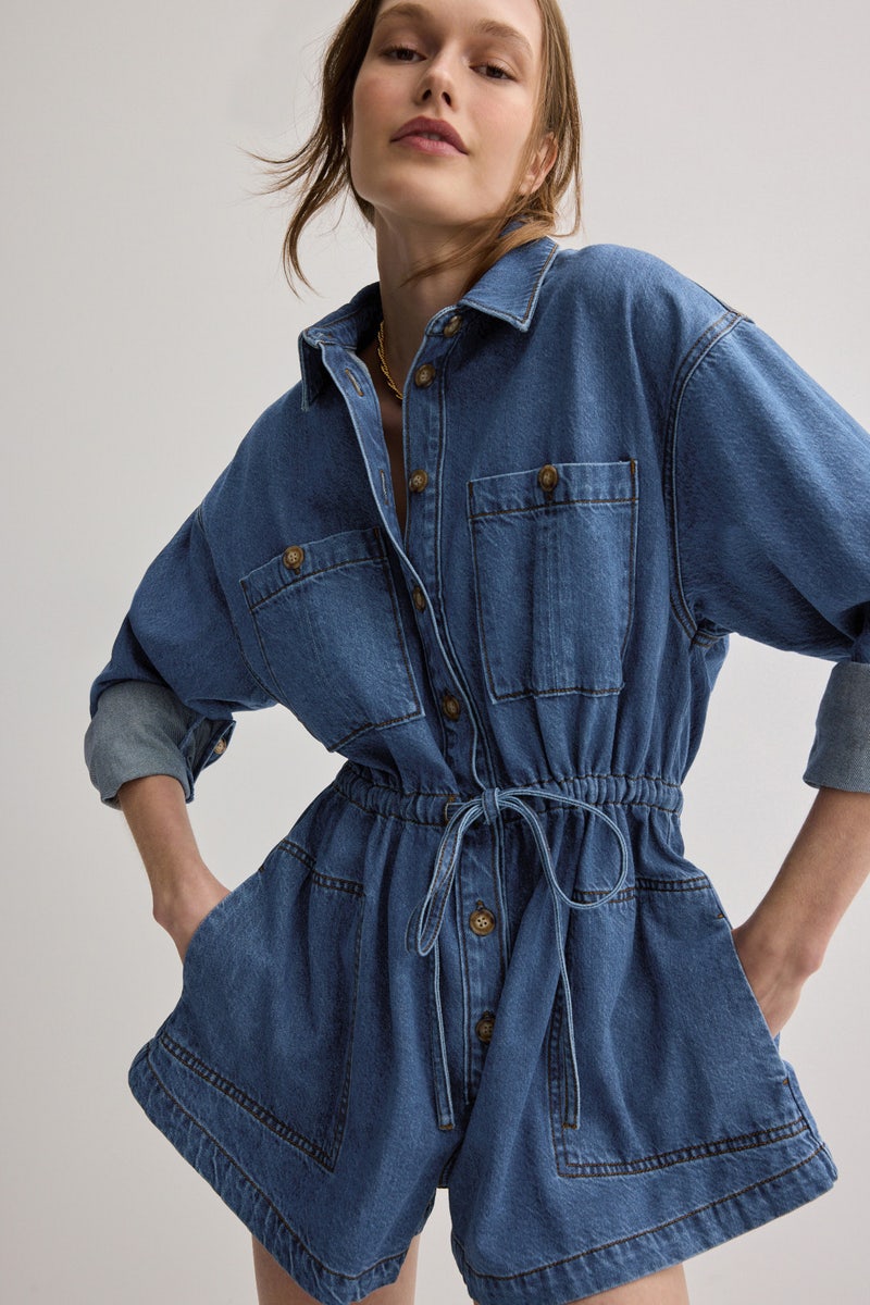 Madigan Romper by PAIGE - Photo 3