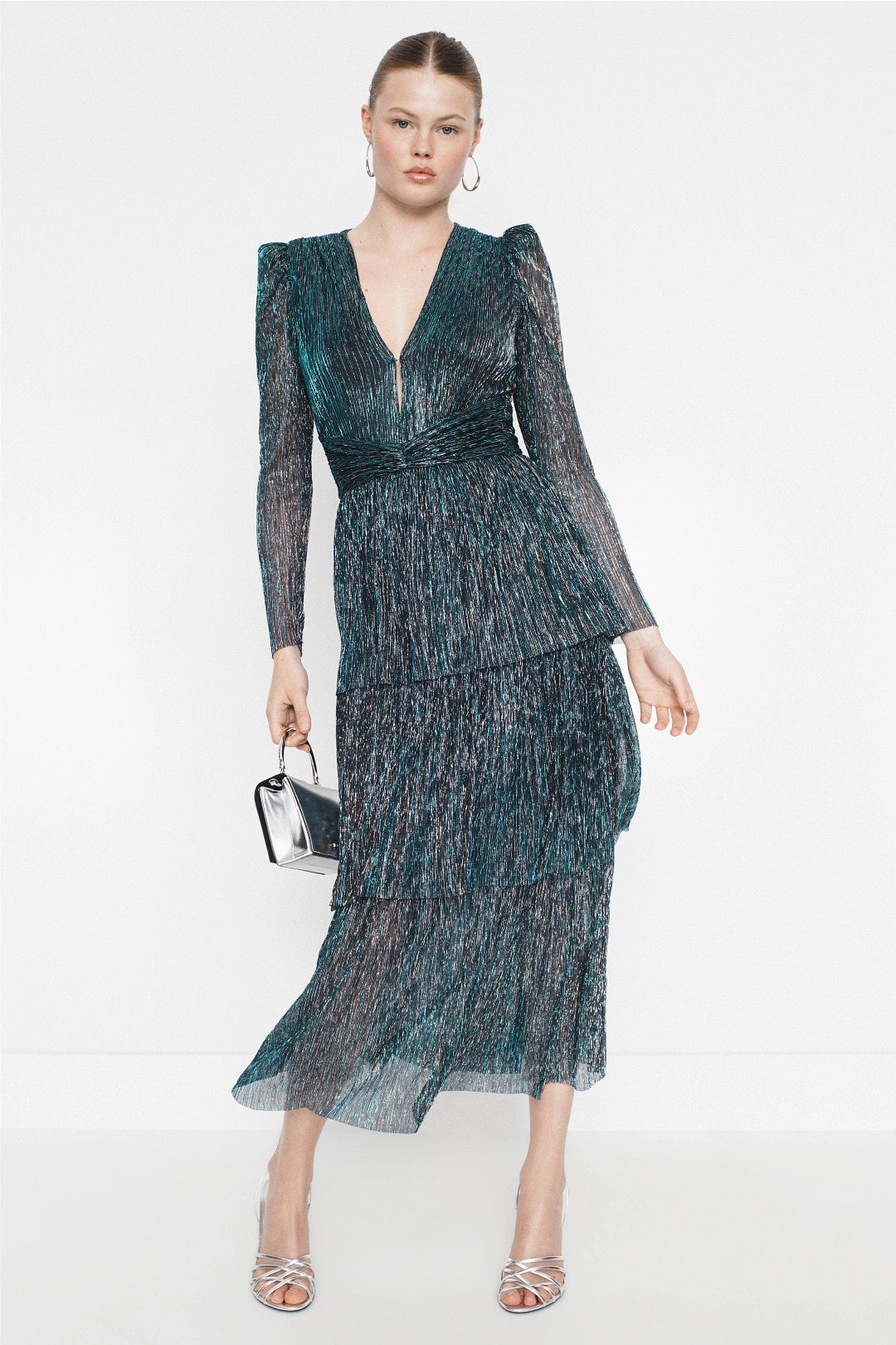 Pleated Carry Dress by Sabina Musayev 3