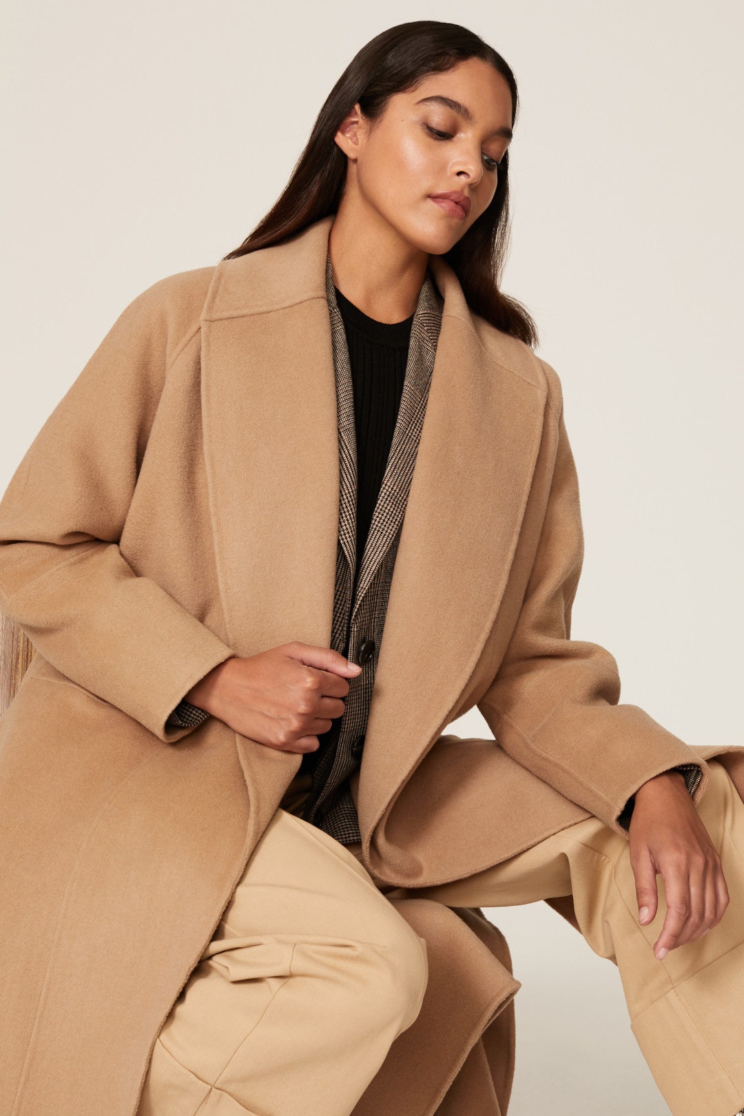 Oversized Shawl Collar Coat by Victor Alfaro x RTR 3