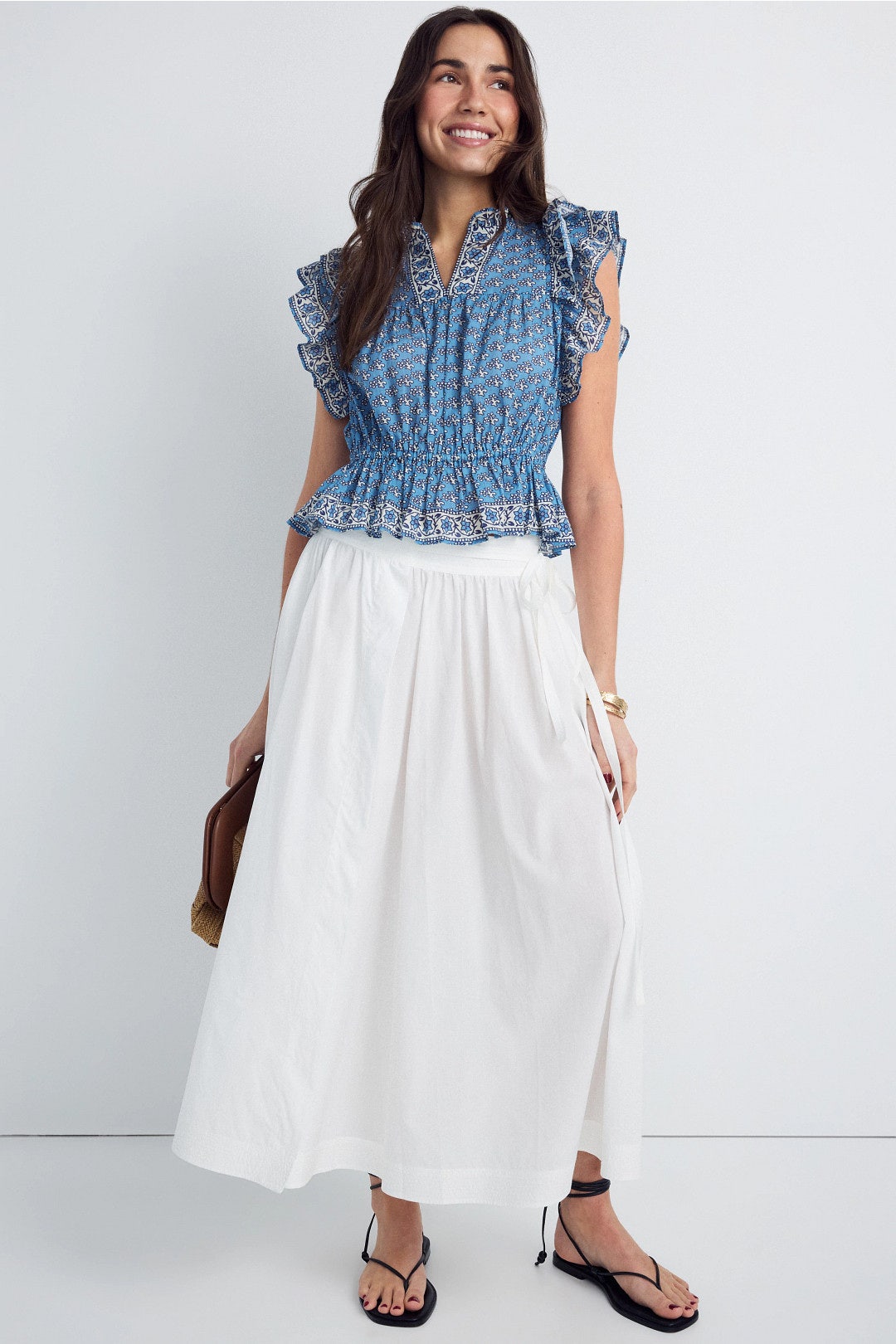 Guillaume Poplin Midi Skirt by Vanessa Bruno 3
