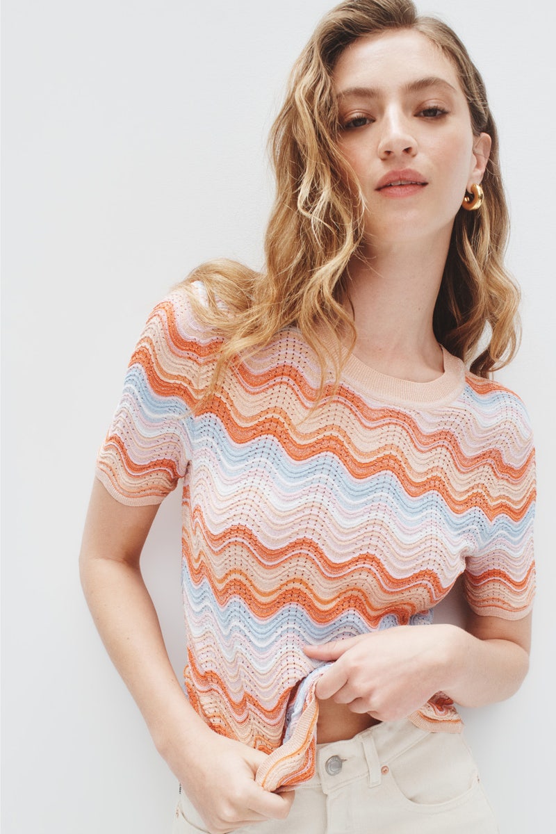 Scallop Wave Top by Milly - Photo 3