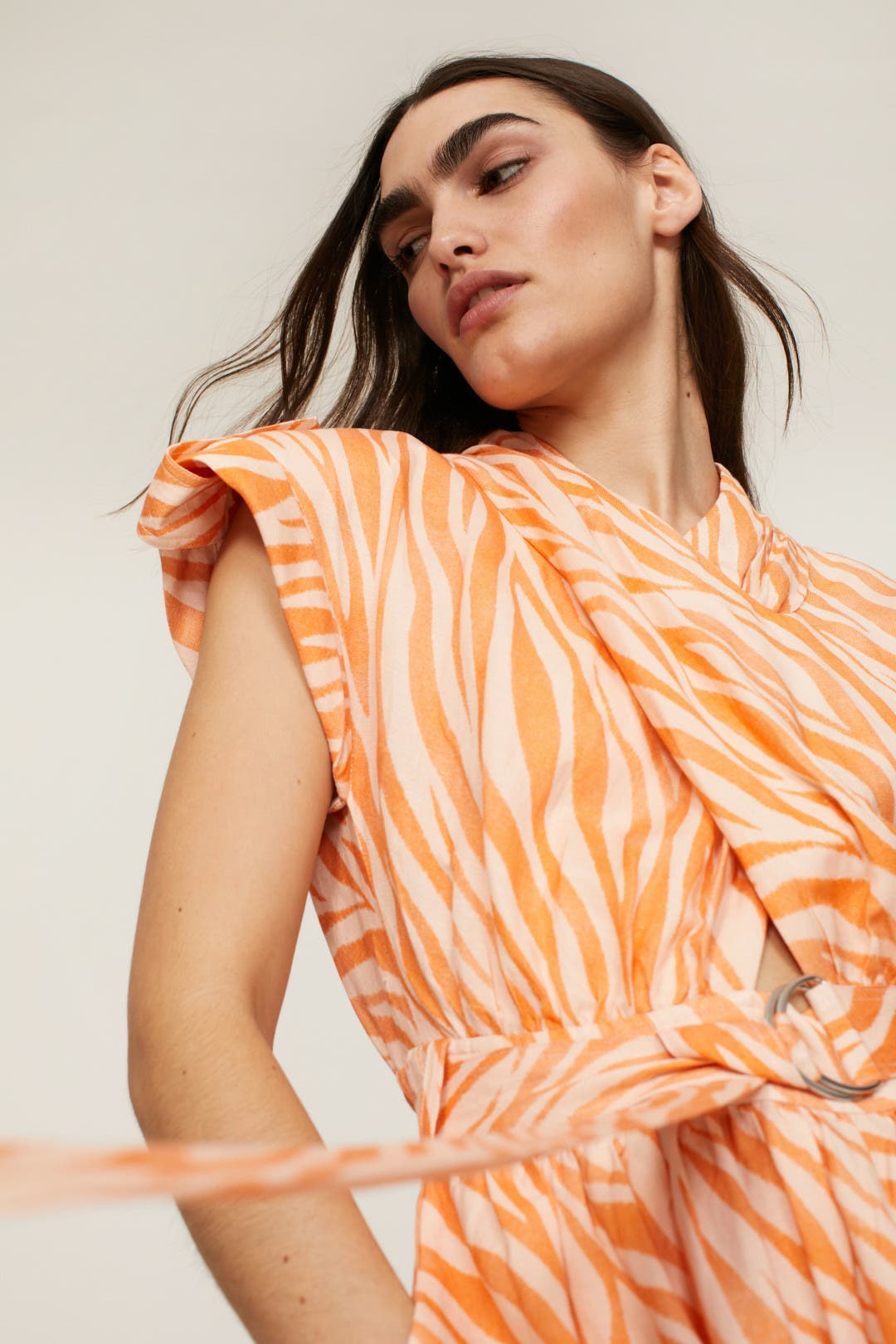 Cross Front Midi Dress by Derek Lam 10 Crosby x RTR | Rent