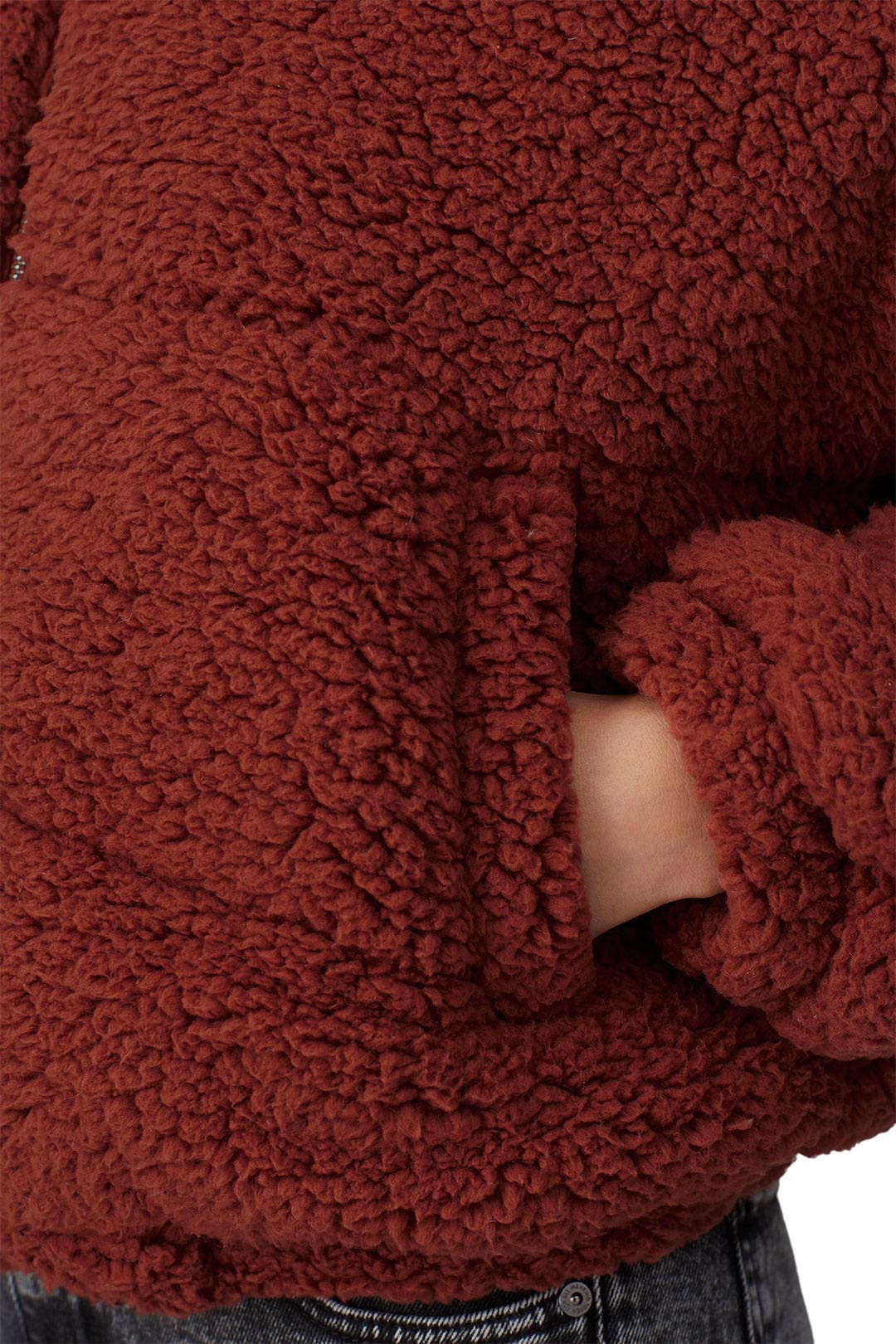 Rust Sherpa Puffer by Louna 3
