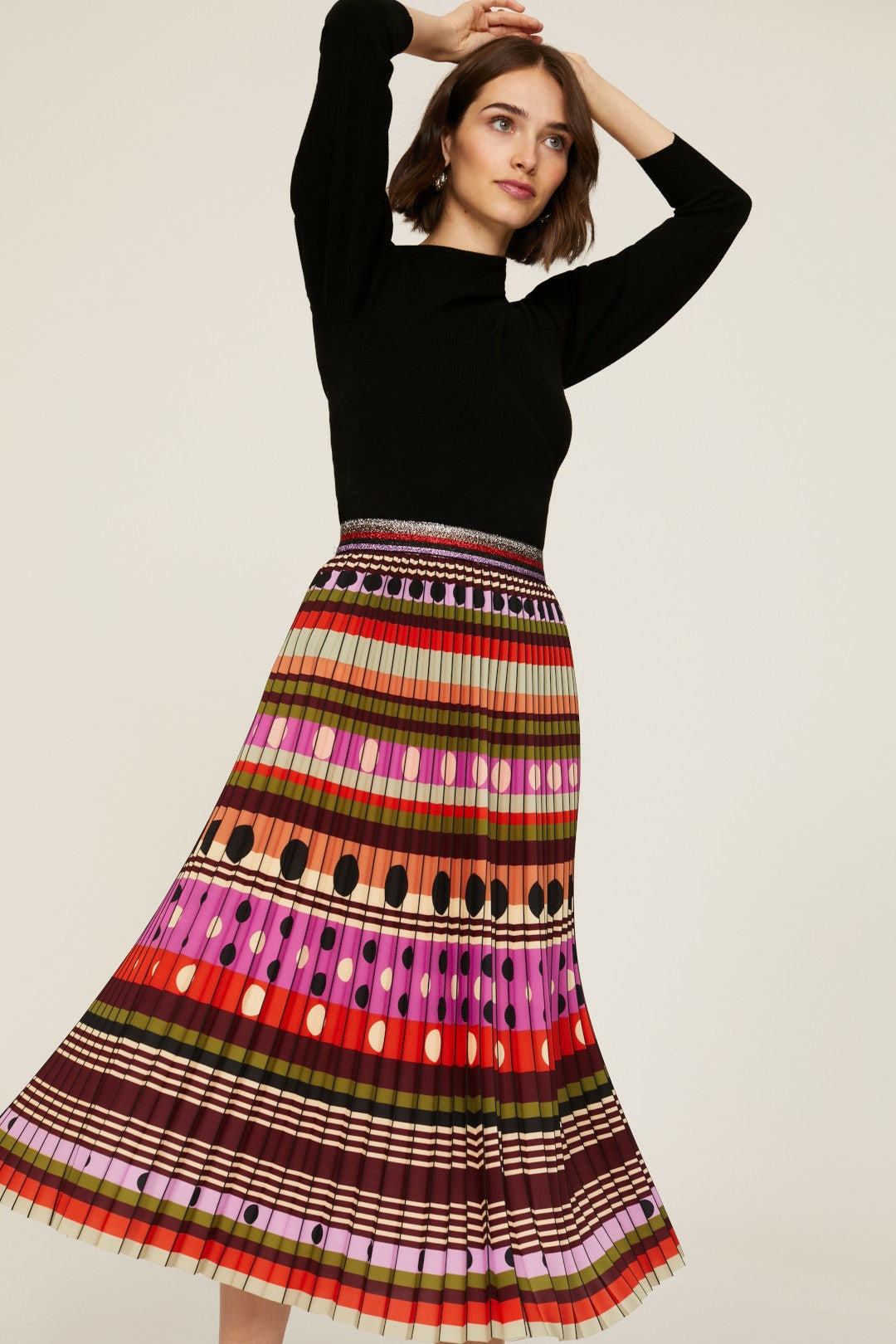 Jagger Pleated Skirt by Le Superbe 3