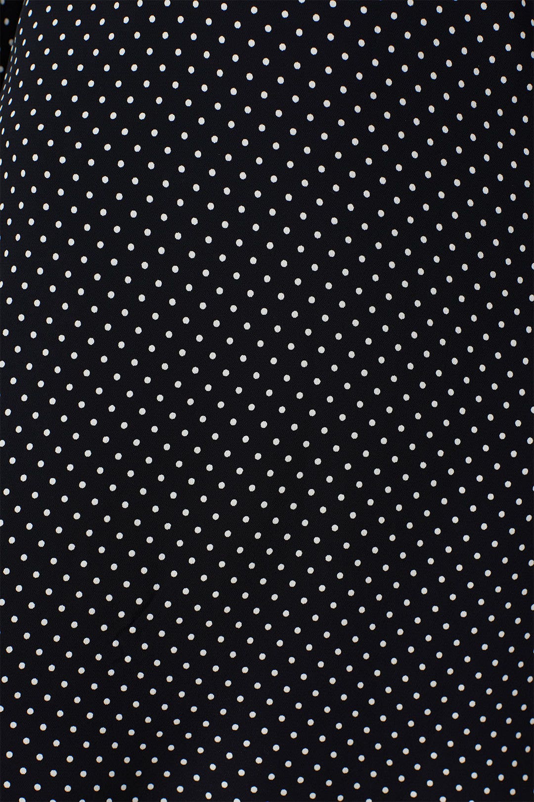 Black Crepe Polka Dot Crew Dress by Theory 3