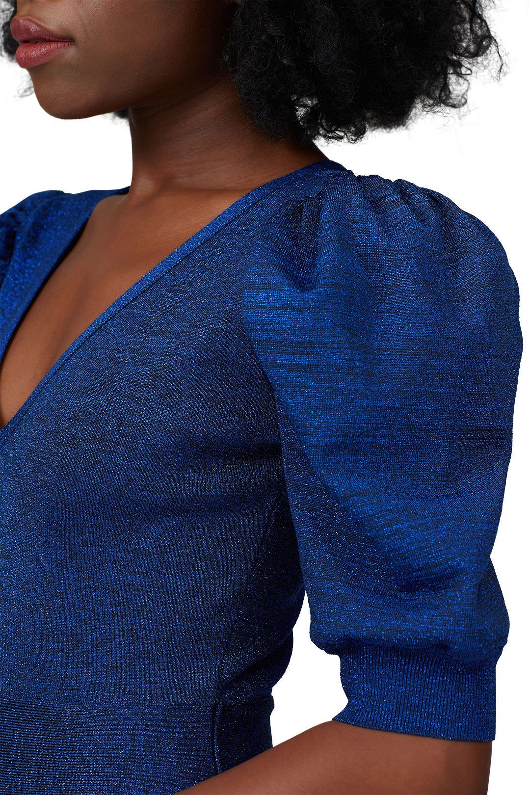 Puff Sleeve Mini Dress by Hervé Léger 3