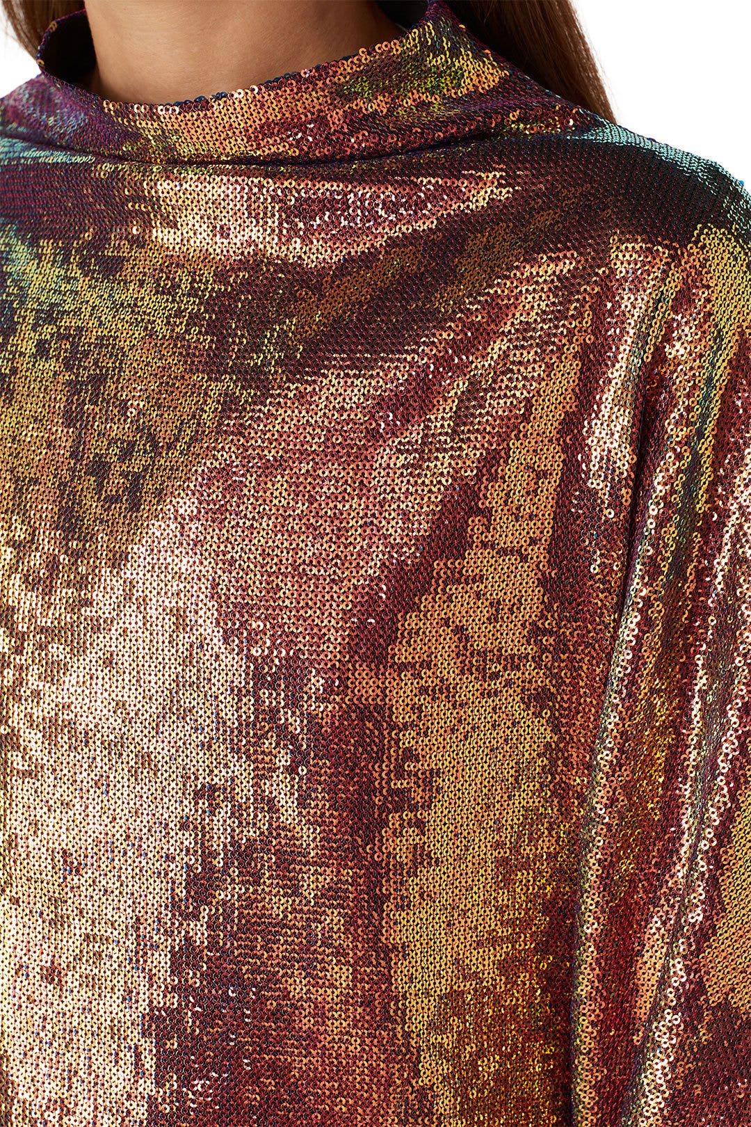 Sequin Dolman Top by LAPOINTE 3