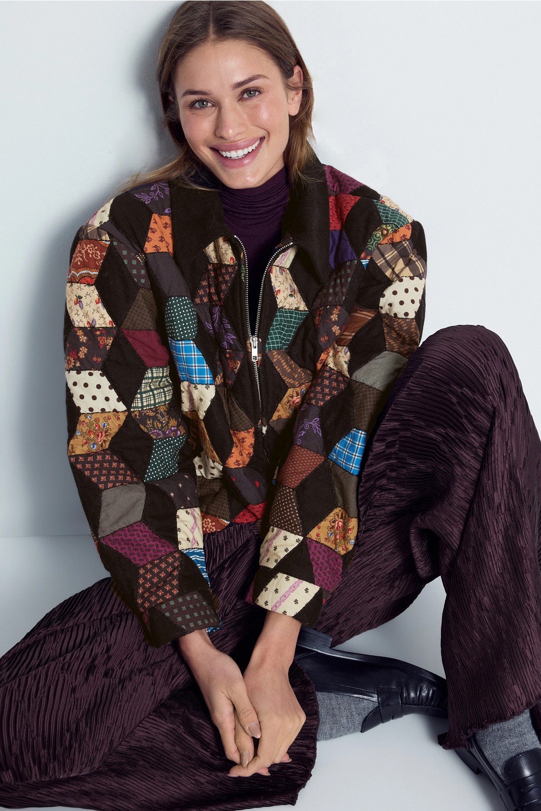 Cressida Quilt Bomber Jacket by Sea New York 3