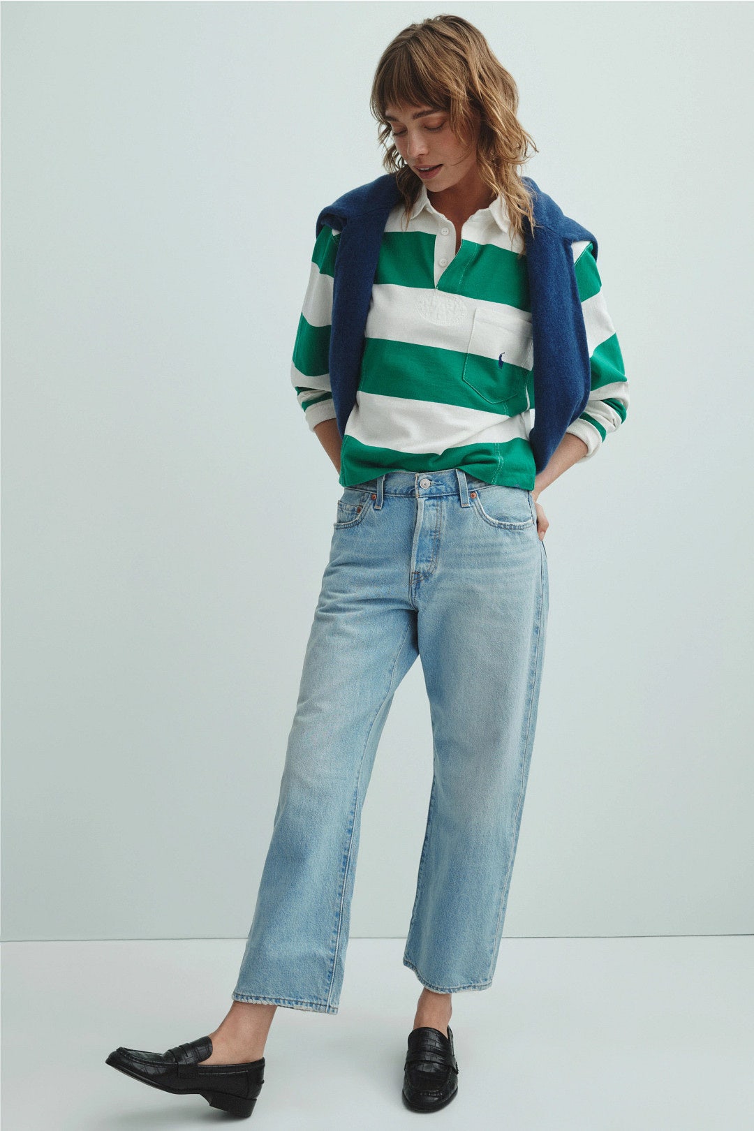 501 90's Ankle Light Wash Straight Leg Jeans by Levi's 3