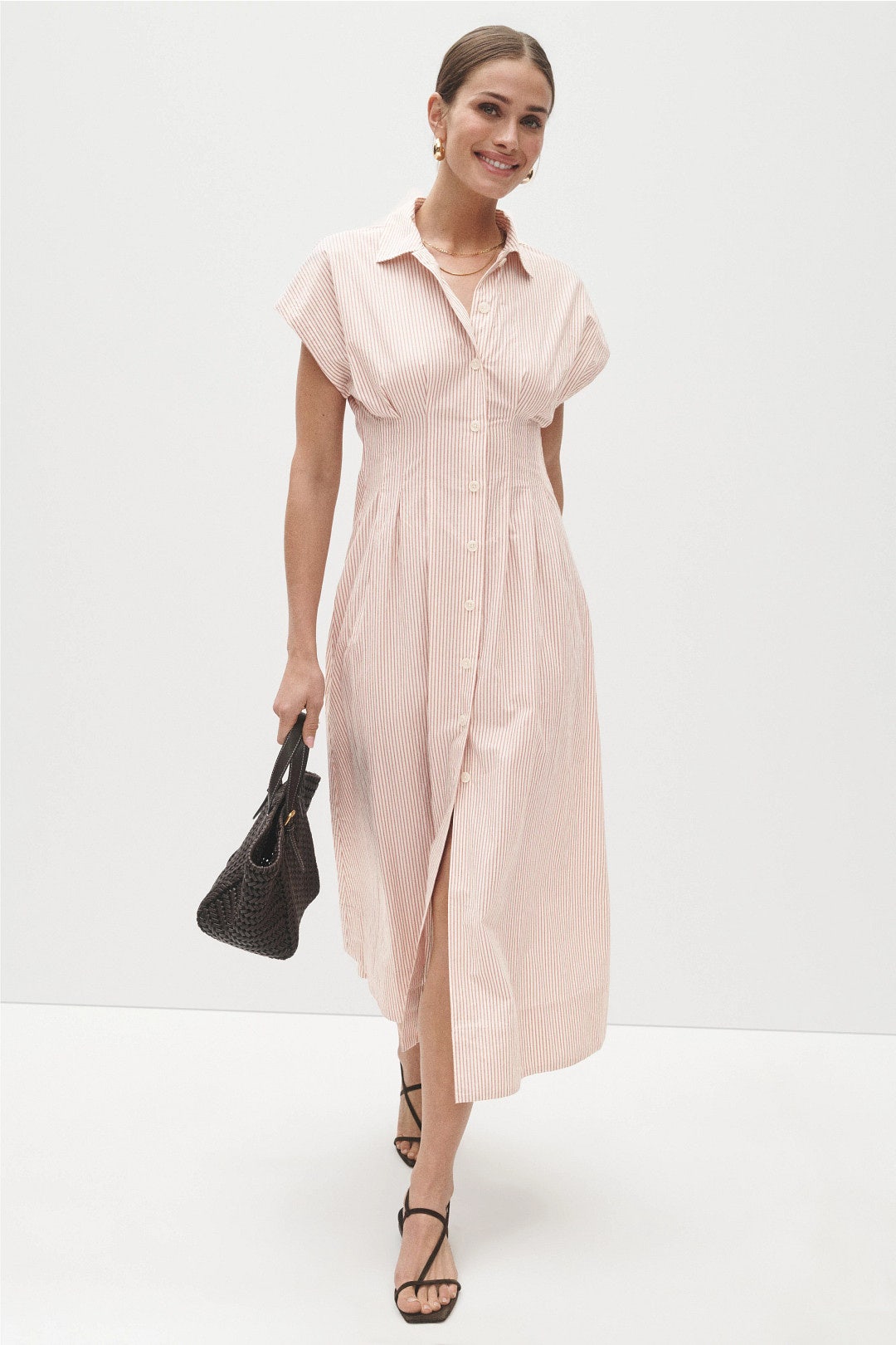 Nova Midi Shirt Dress by Marine Layer 3