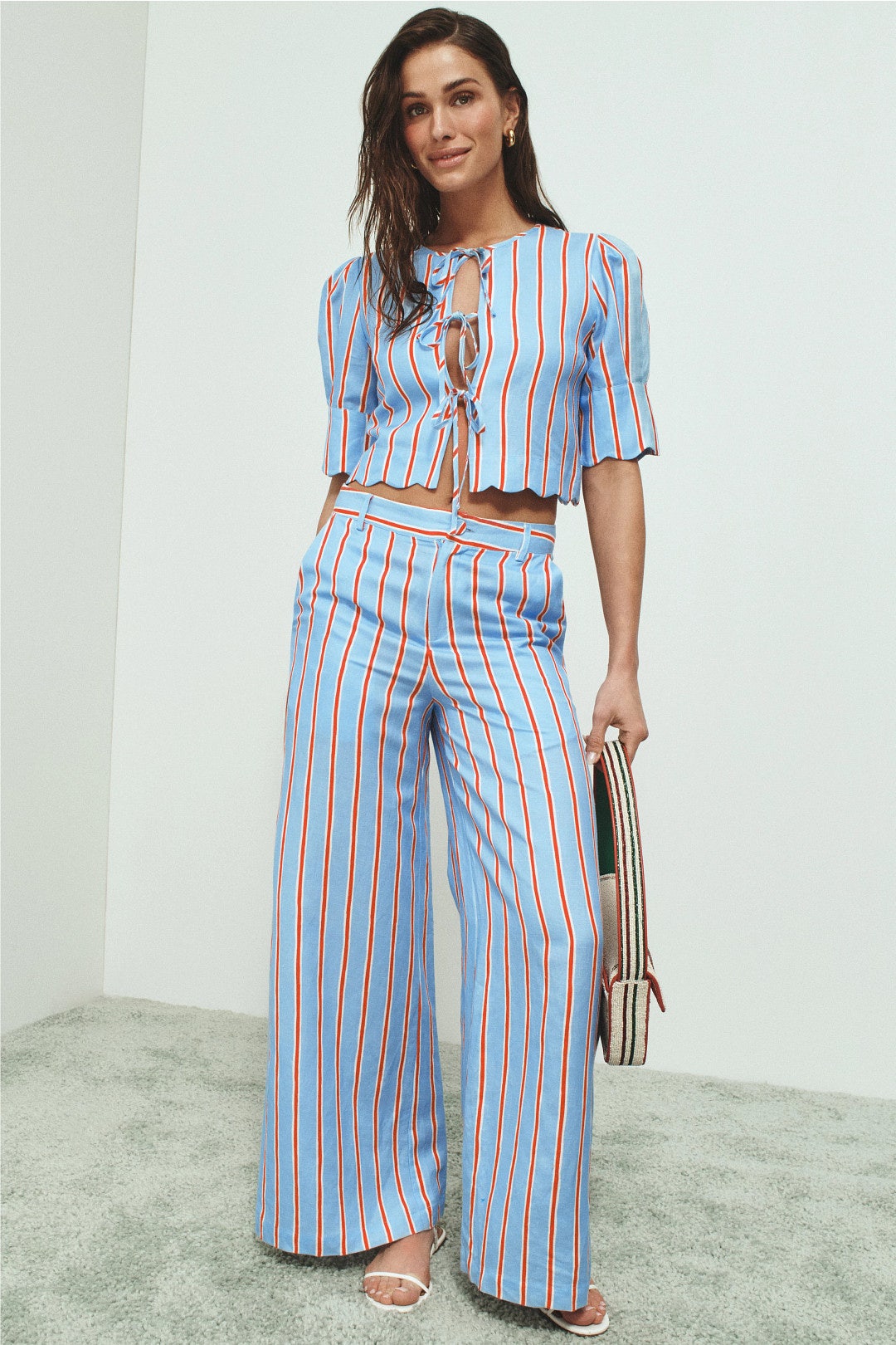 Striped Portofino Pants by Sister New York 3