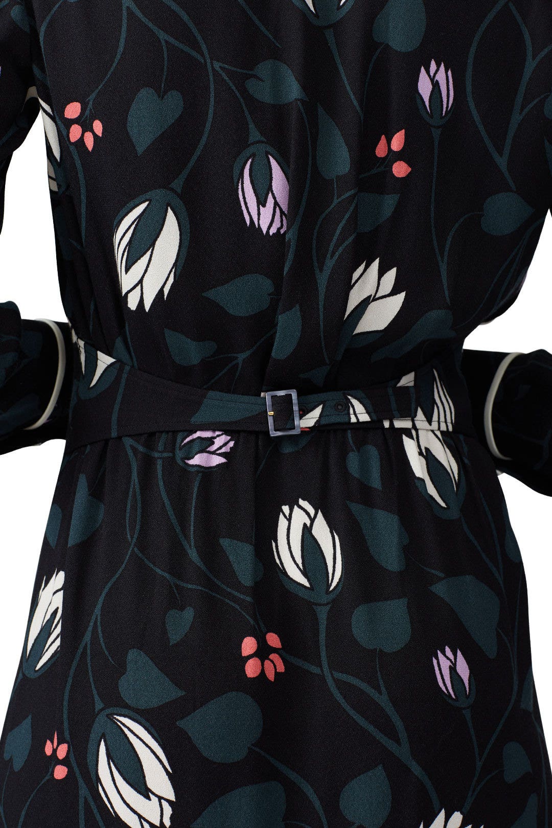 Deco Bloom Crepe Shirtdress by kate spade new york 3