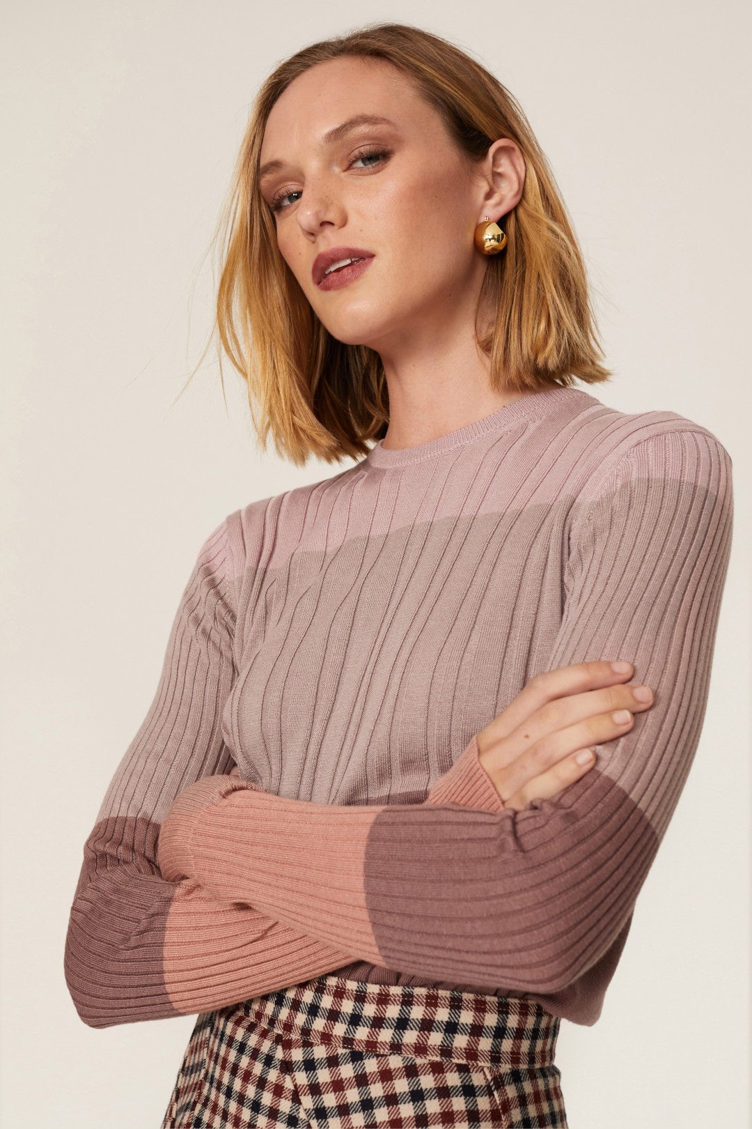 Colorblock Sweater by TOME x RTR 3