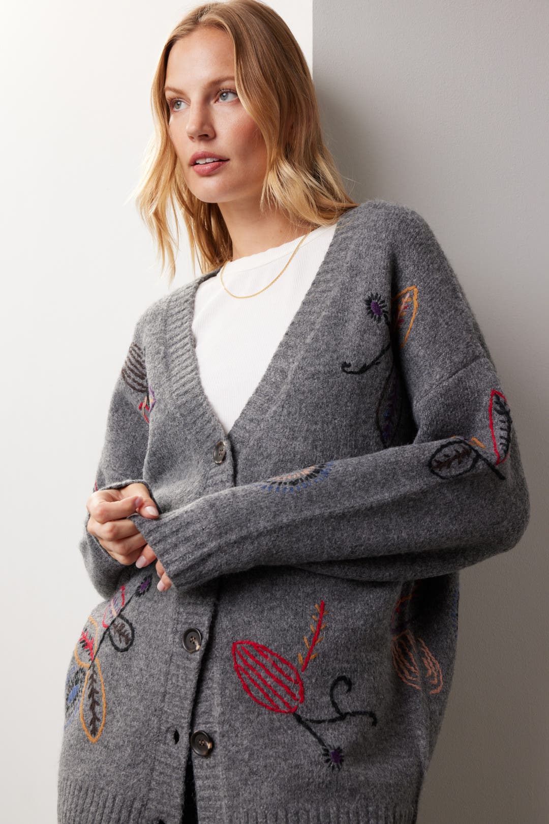 Floral Jacquard Sweater by Love, Whit by Whitney Port | Rent the