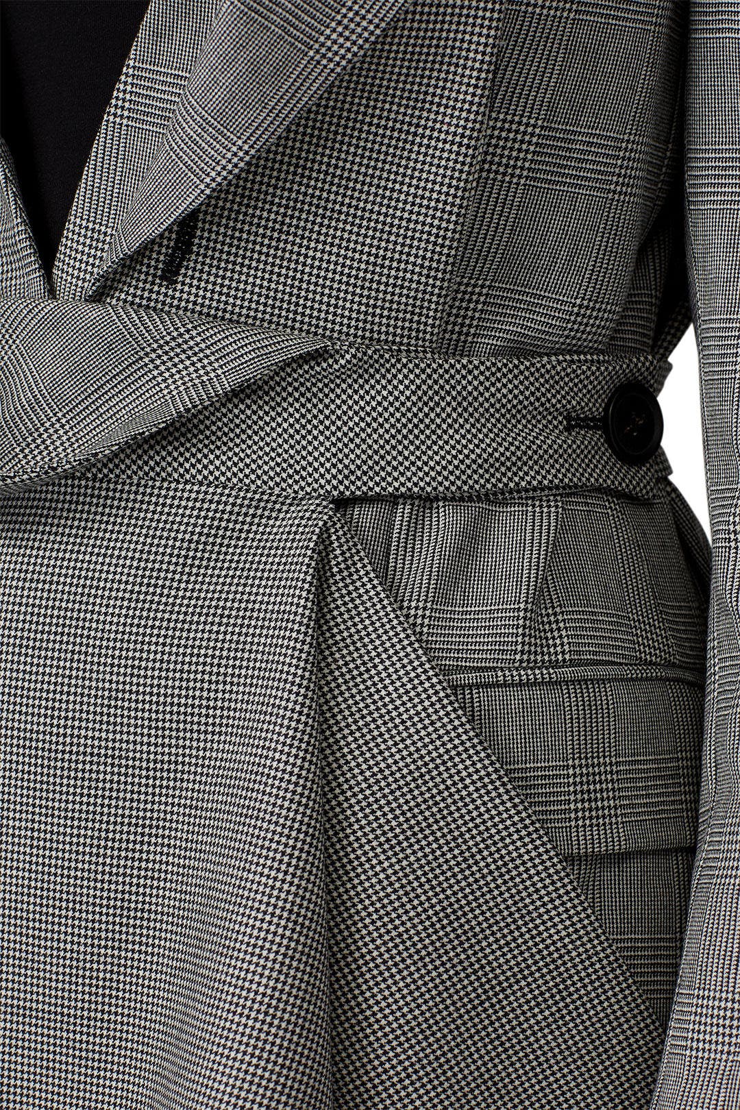 Draped Plaid Blazer by Proenza Schouler 3