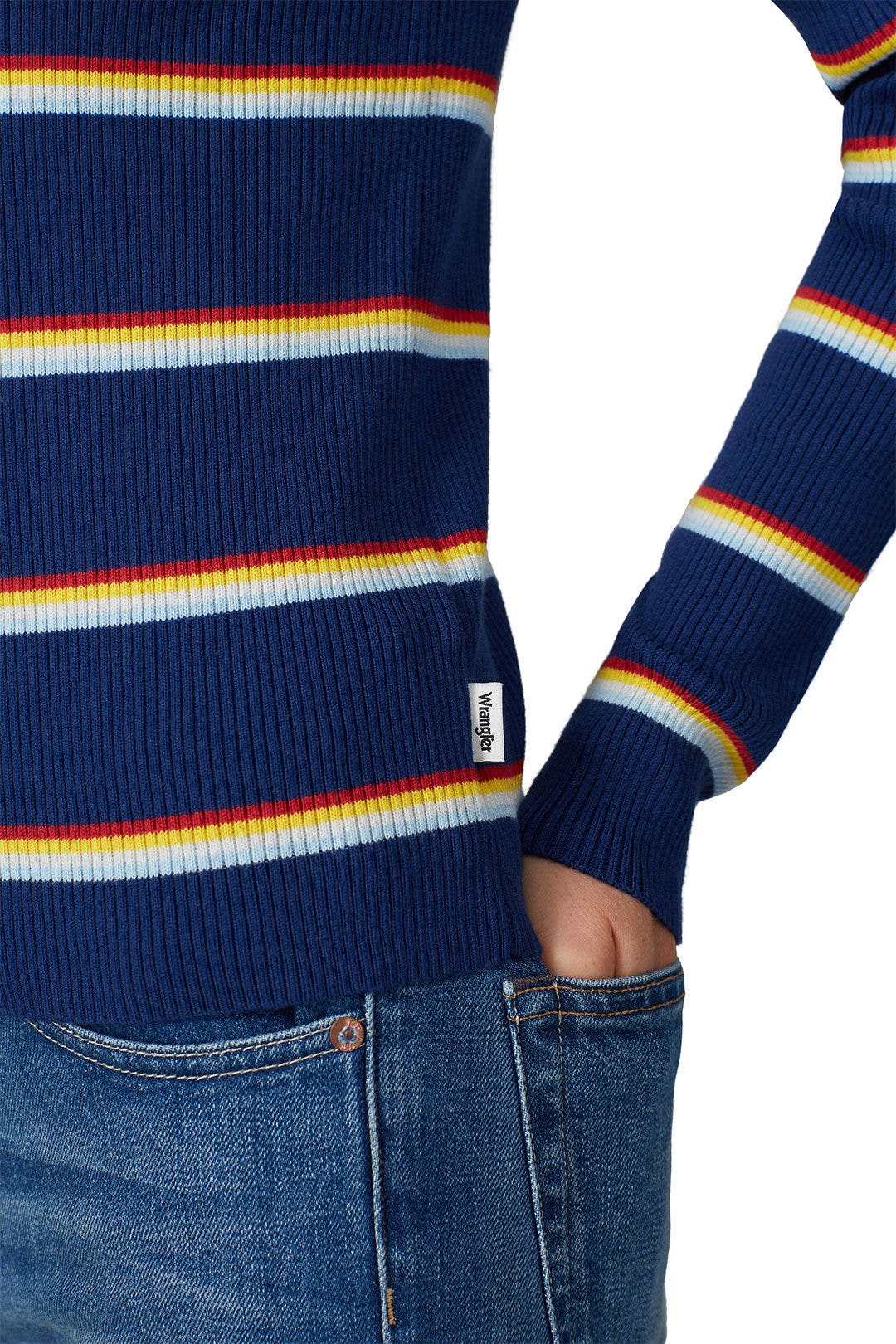 Striped Turtleneck by WRANGLER 3