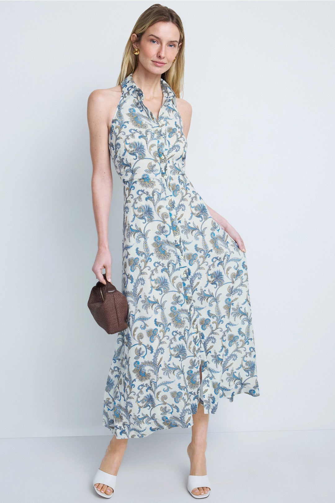 Smocked Mackey Dress by Veronica Beard 3