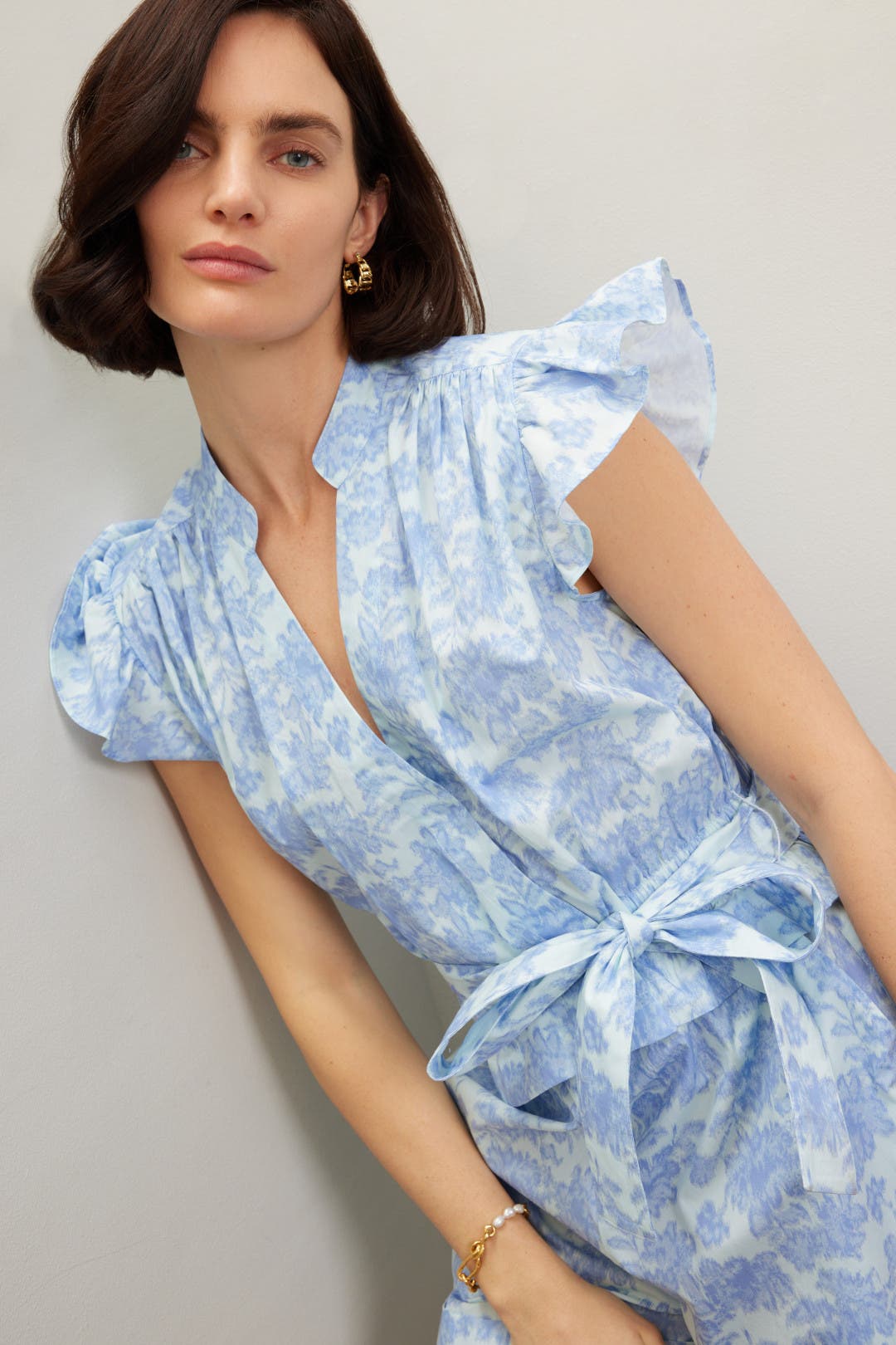 Blurred Floral Romper by Derek Lam 10 Crosby x RTR | Rent the Runway